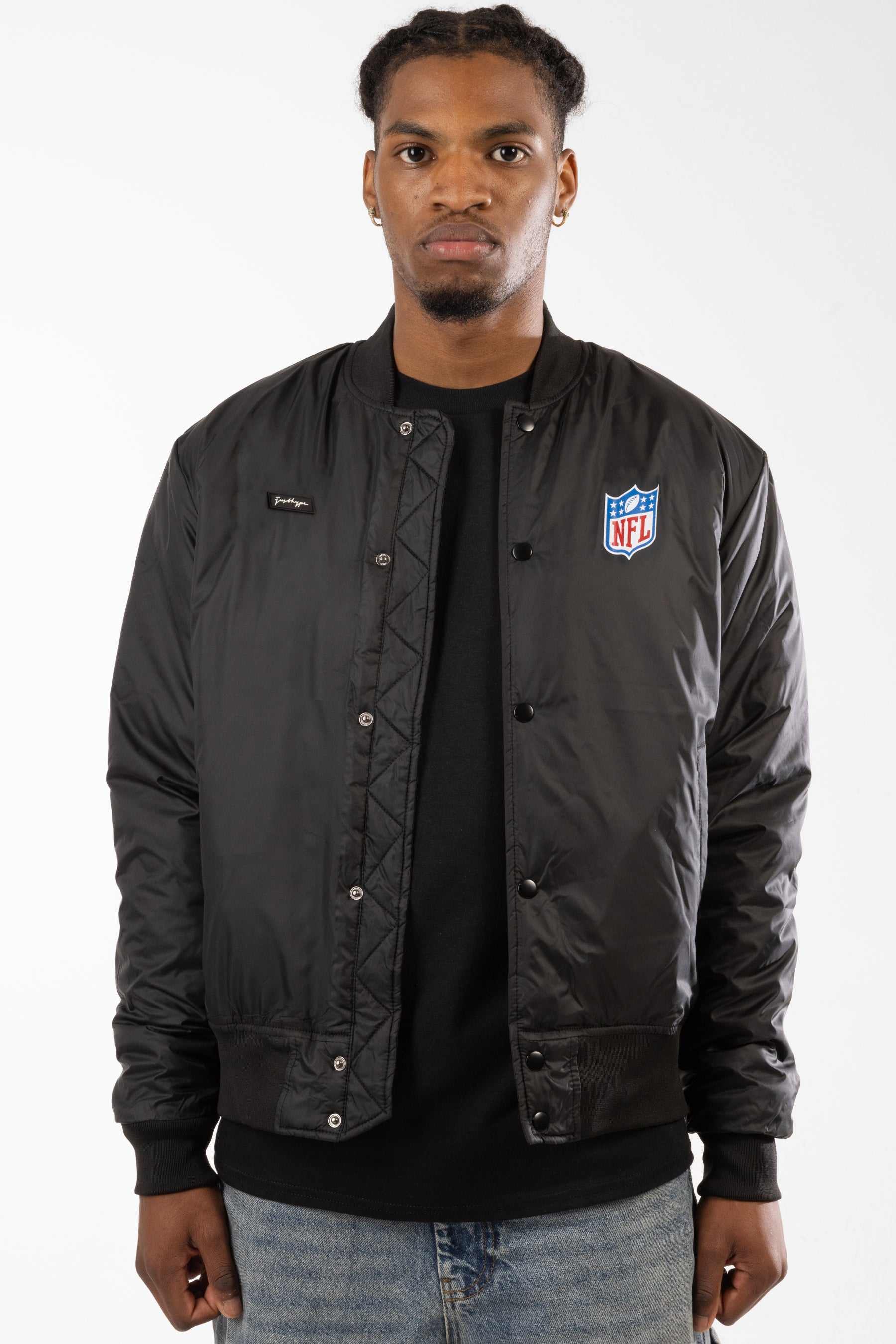 NFL X HYPE ADULTS BLACK TEAMS JACKET | Hype.