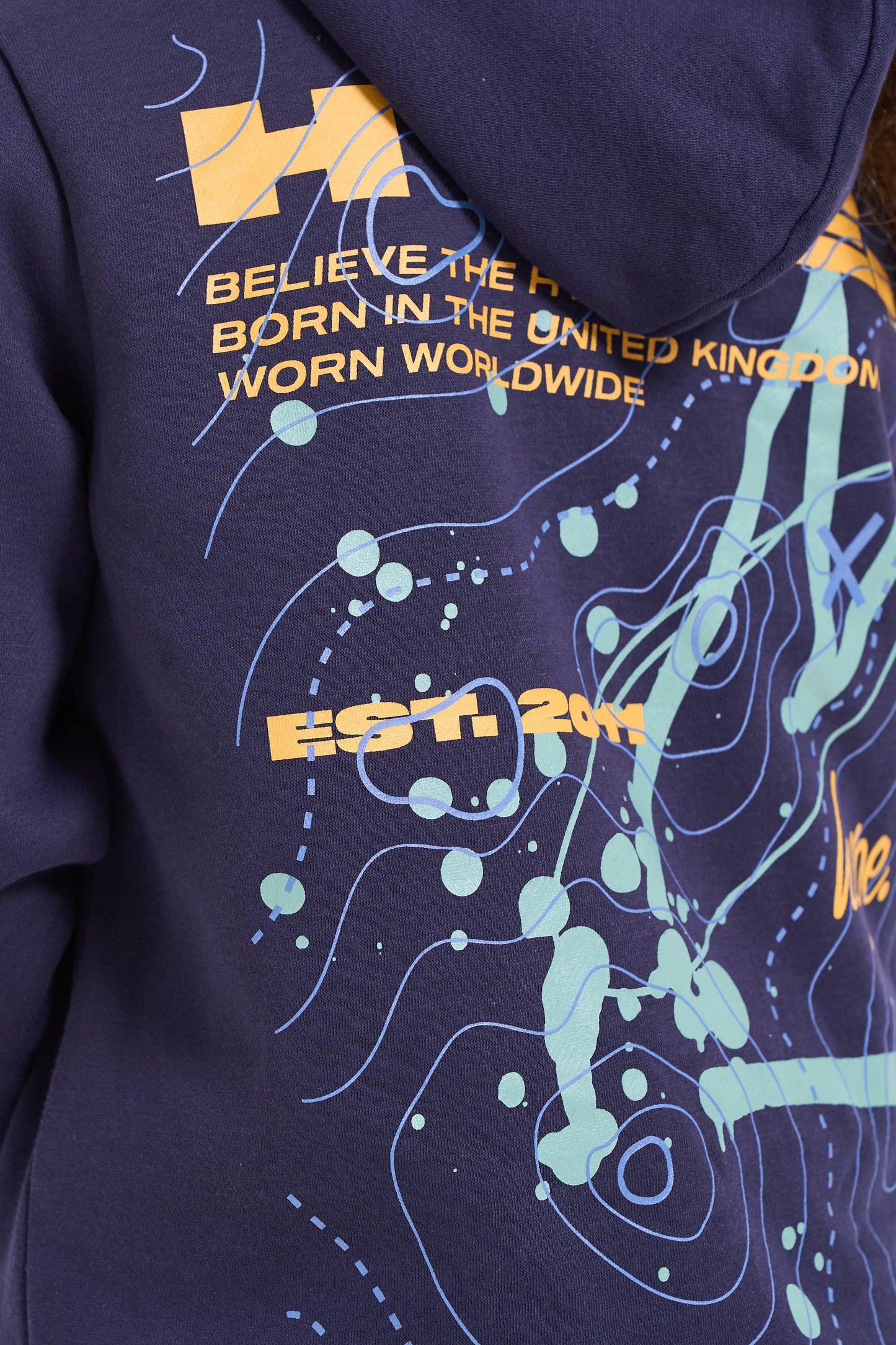 Hype Boys Navy Explore Hoodie