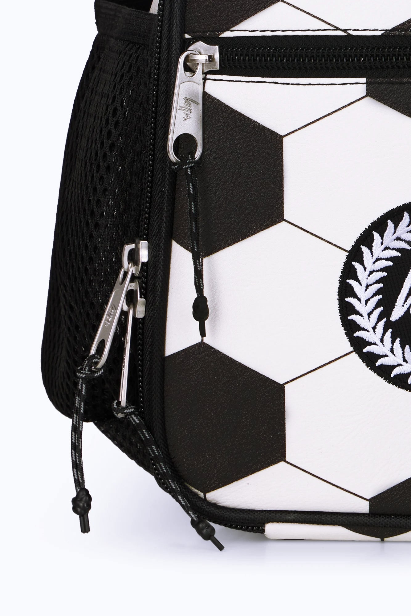 Hype Boys Black/White Football Lunch Bag