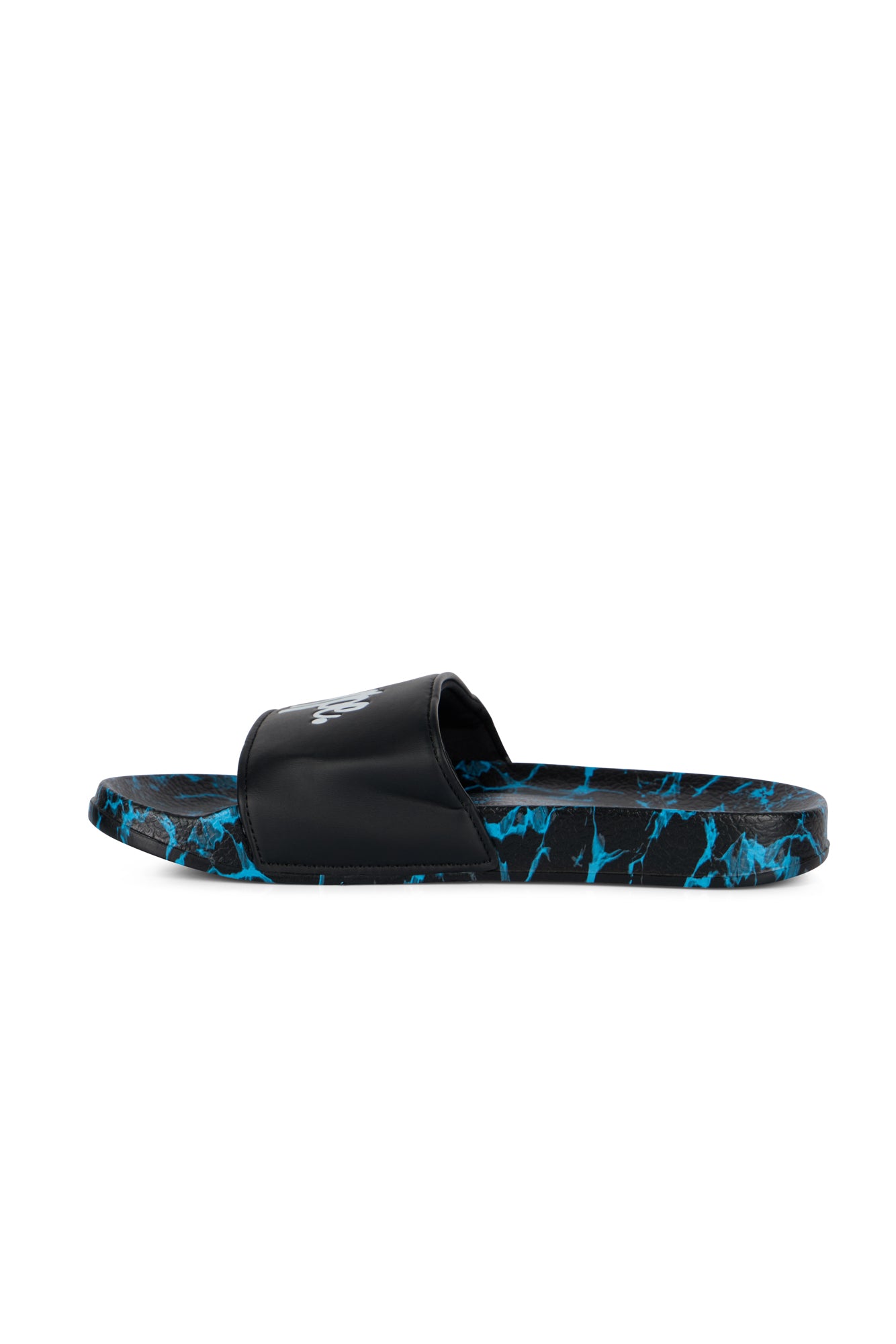 Hype Boys Black X-Ray Pool Sliders