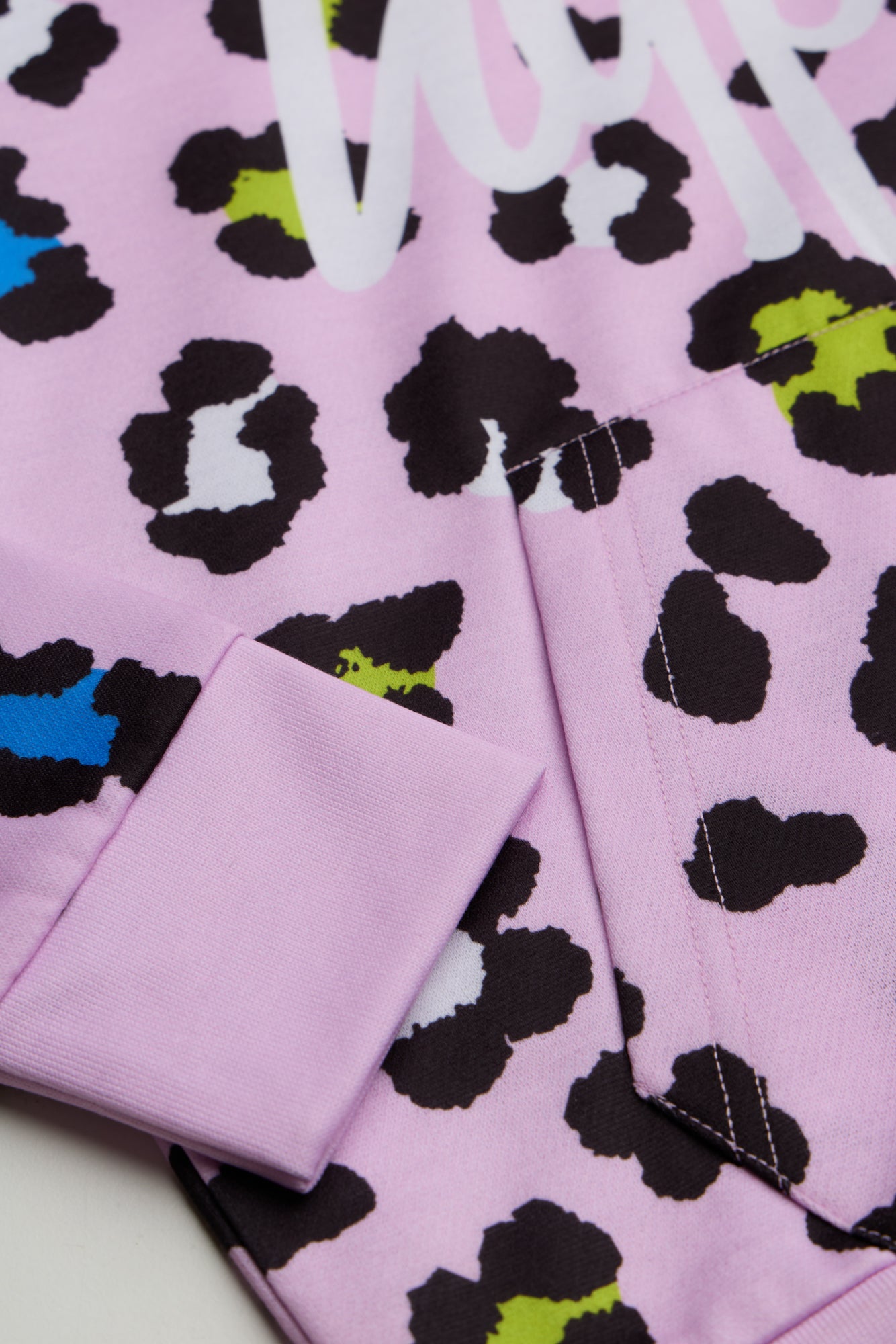 Hype Girls Lilac Leopard Hoodie