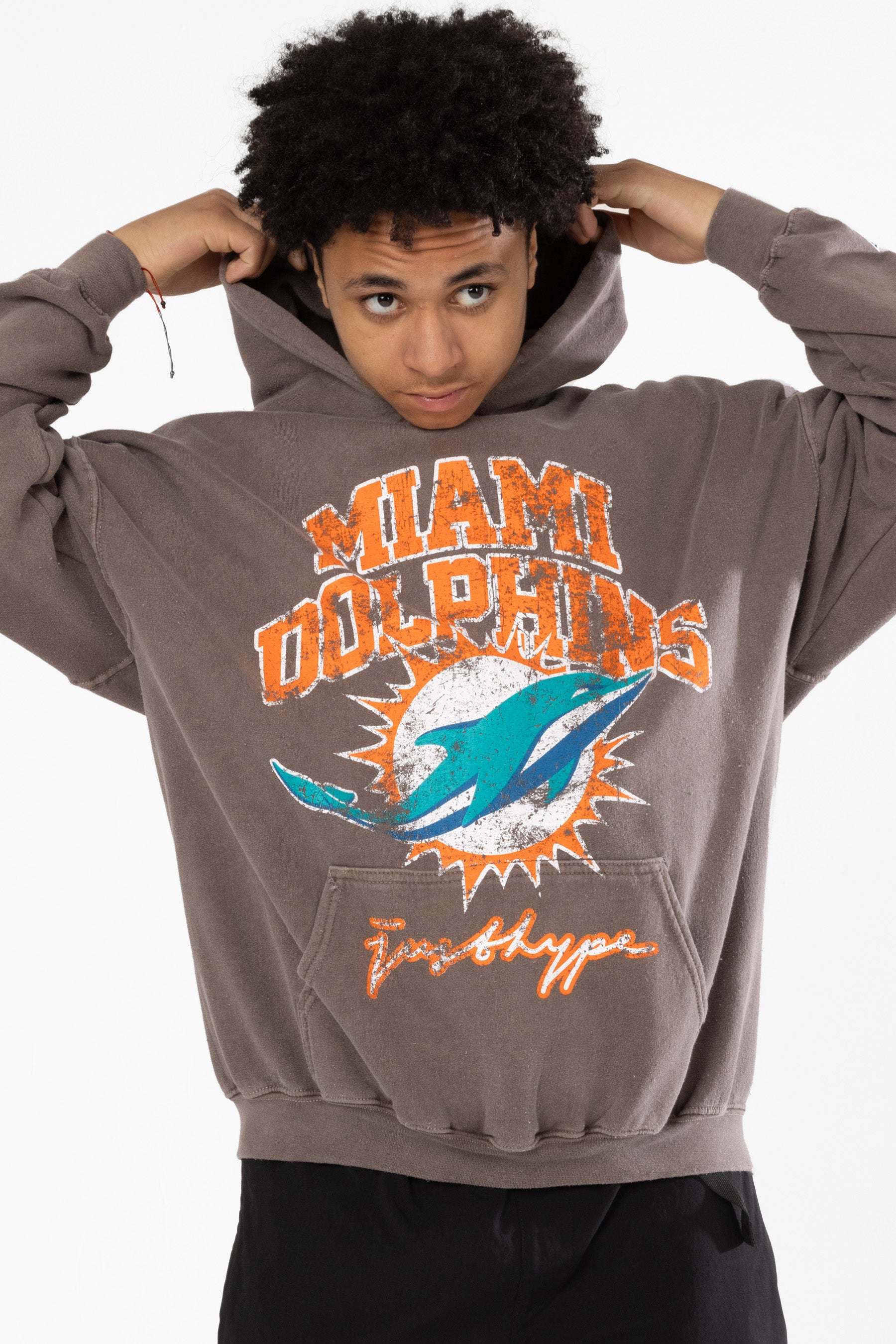 Miami dolphins youth discount sweatshirt