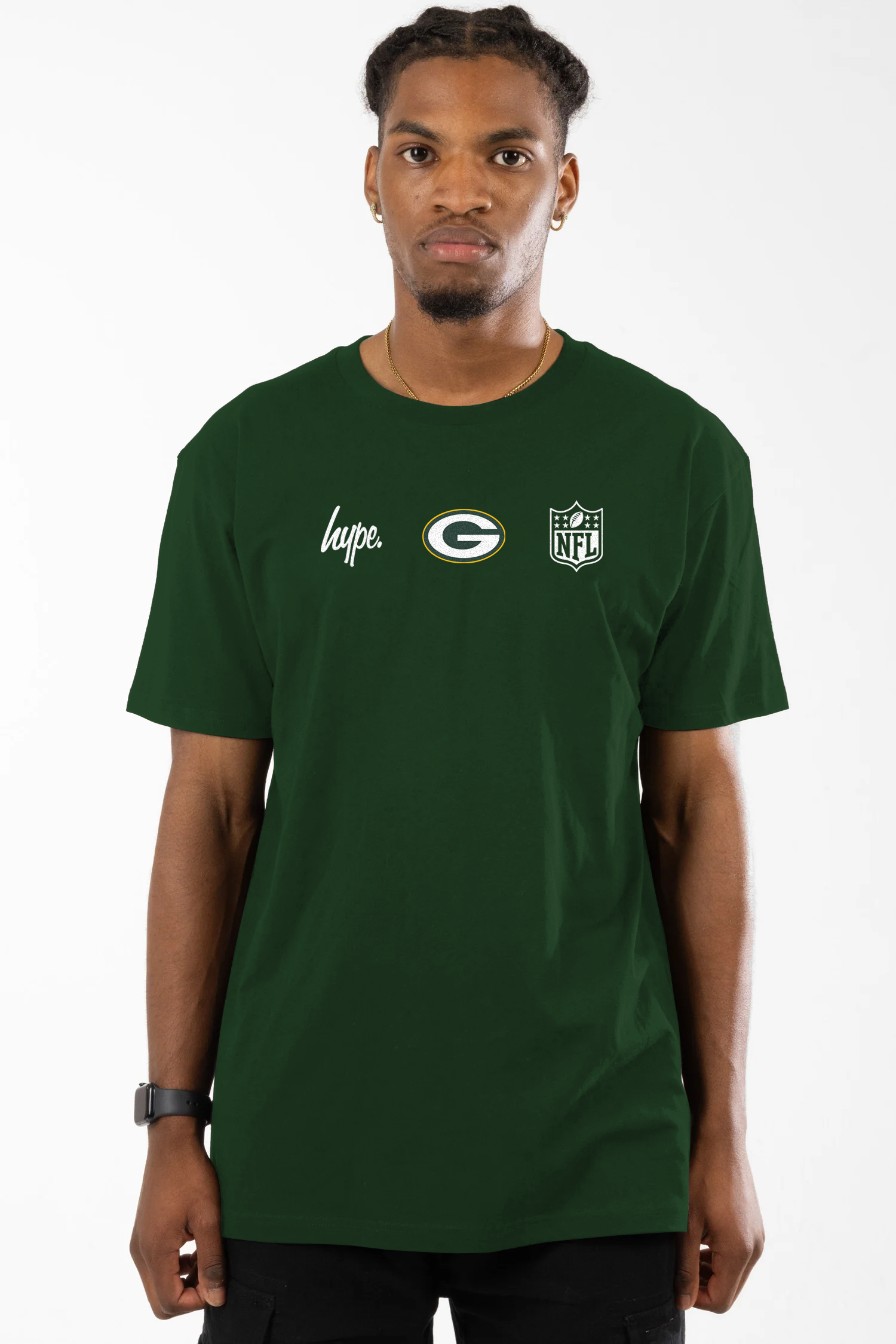 NFL X HYPE GREEN BAY PACKERS T Shirt Hype