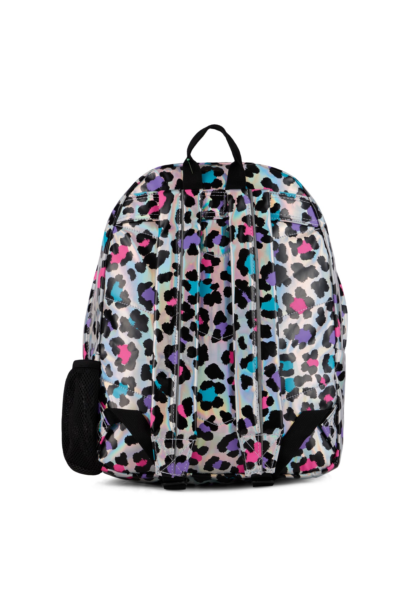 Hype Unisex Silver Leopard Print Backpack