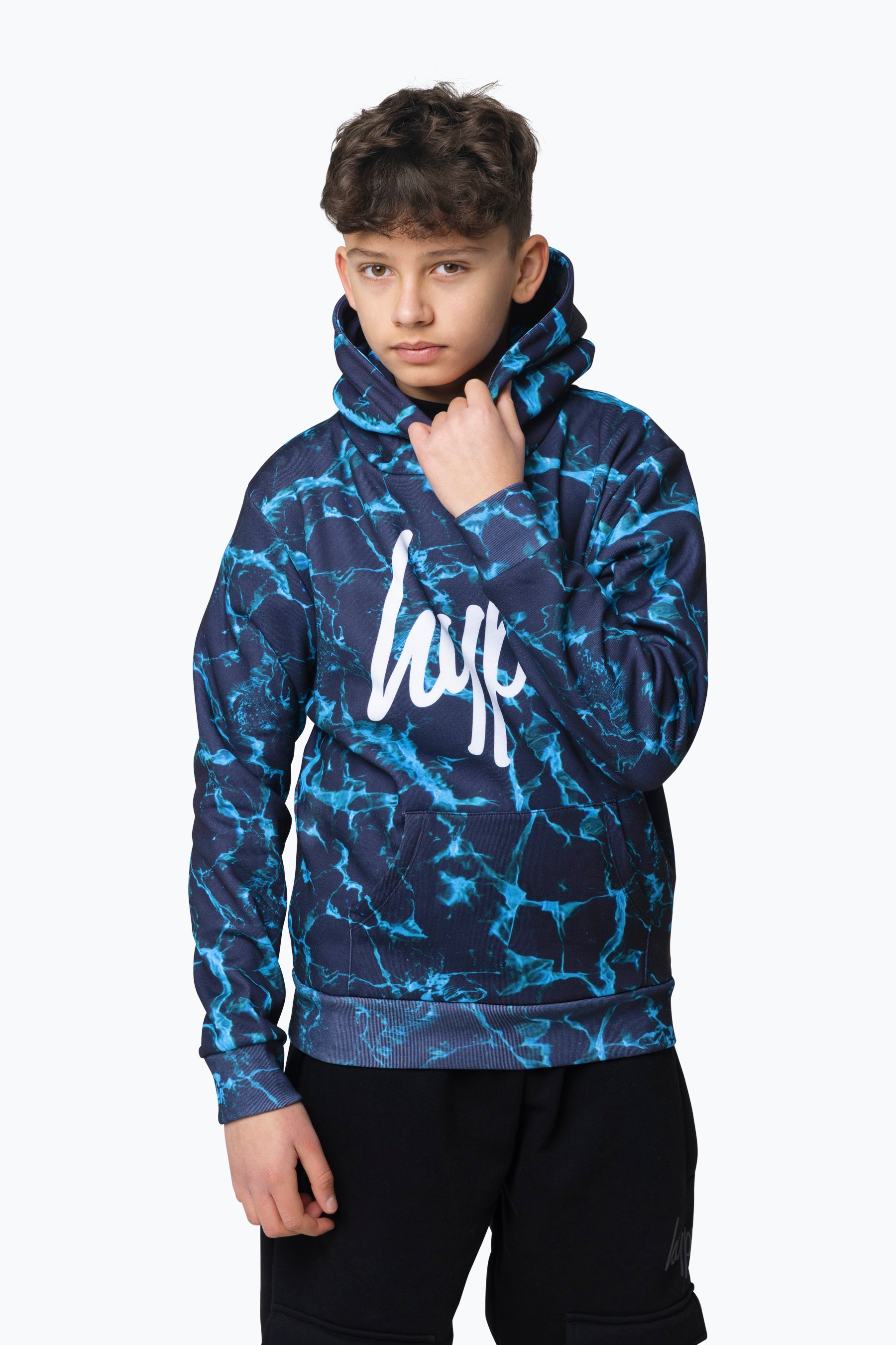 HYPE BOYS MULTI XRAY POOL HOODIE