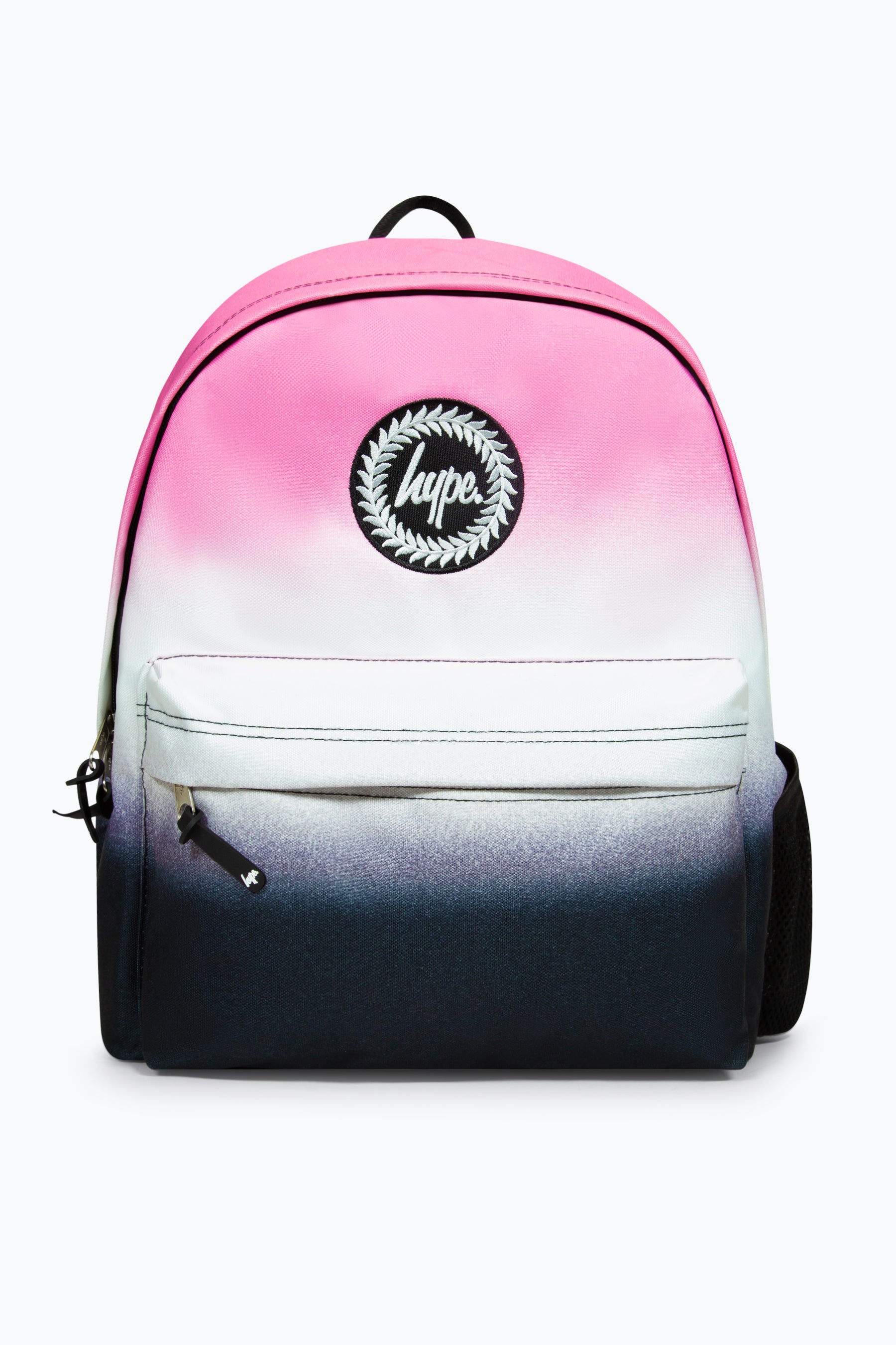 Iconic Pink/White/Black Fade Girls Backpack