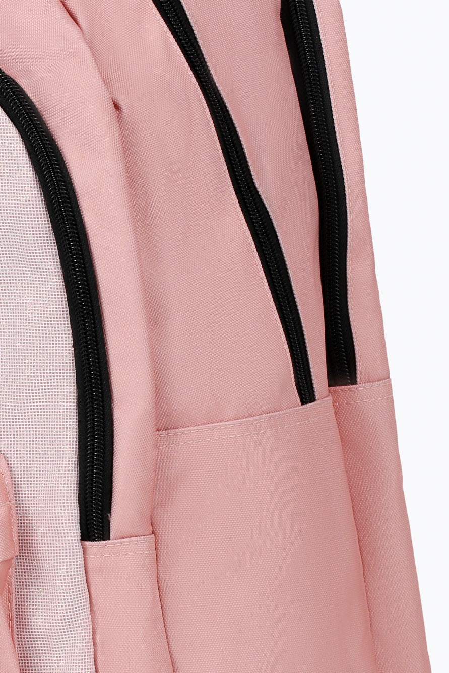 Hype Unisex Nude Fabric Multi Pocket Backpack