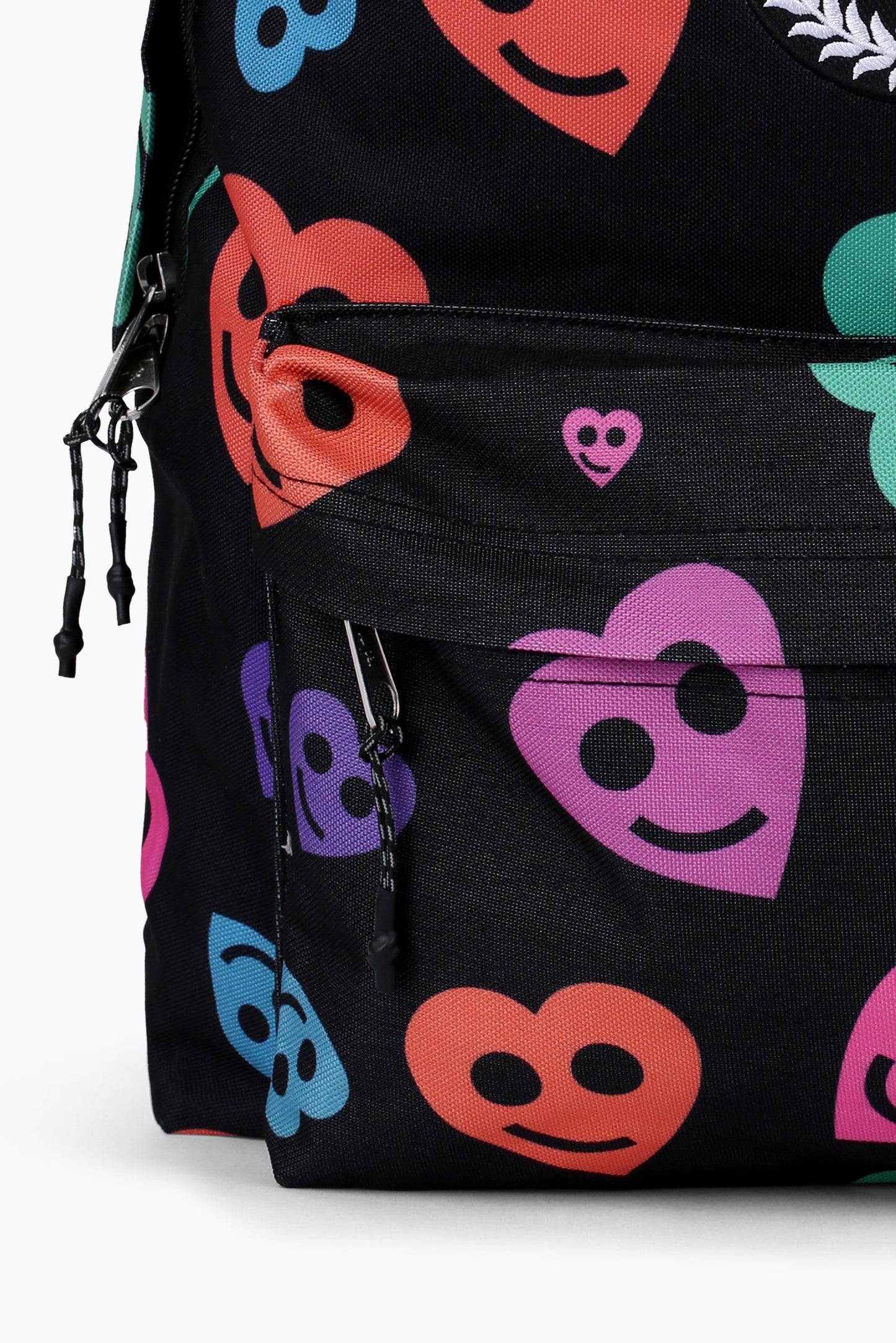 Hype Black Heart Smile Iconic Backpack