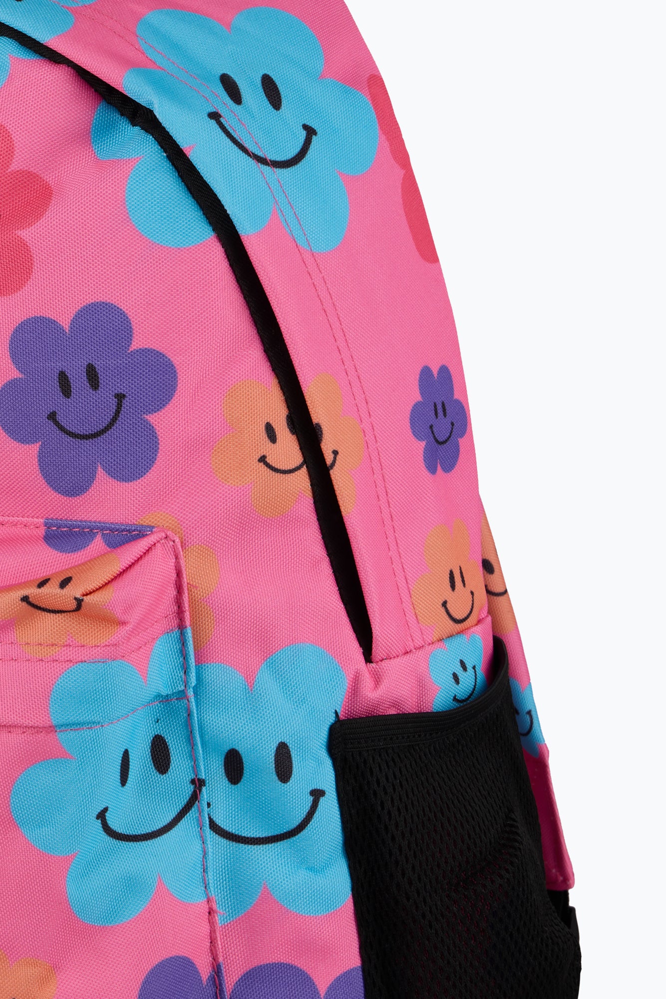 Hype Unisex Pink Happy Flowers Backpack