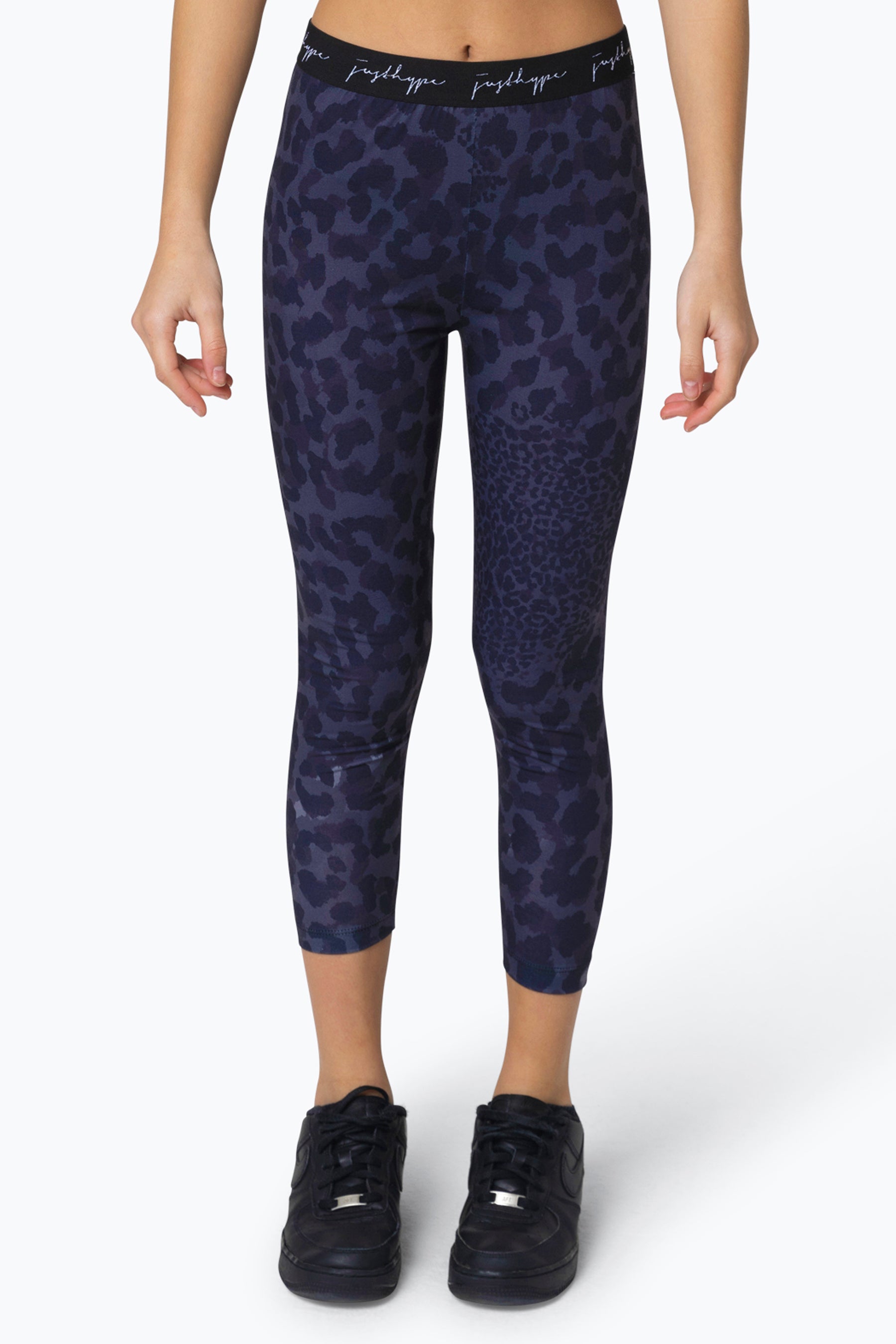 Mono B, Pants & Jumpsuits, Mono B Black Leopard Print Leggings