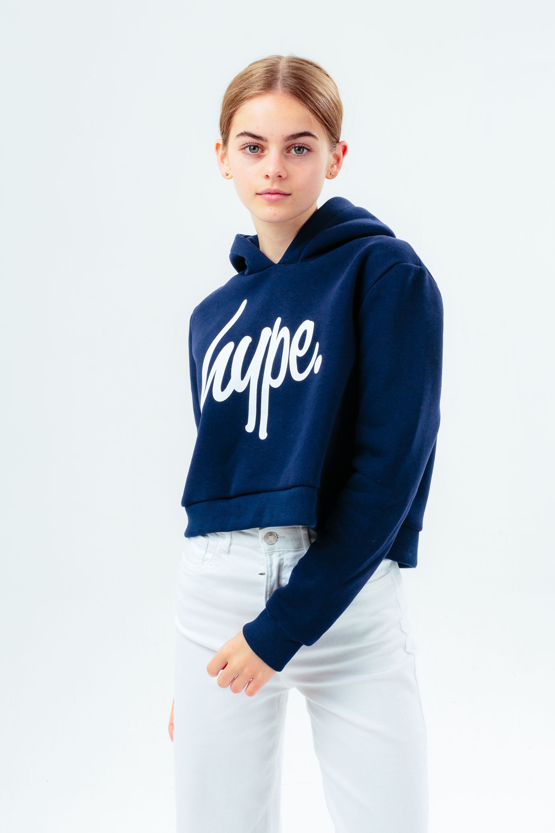 Hype store cropped hoodie