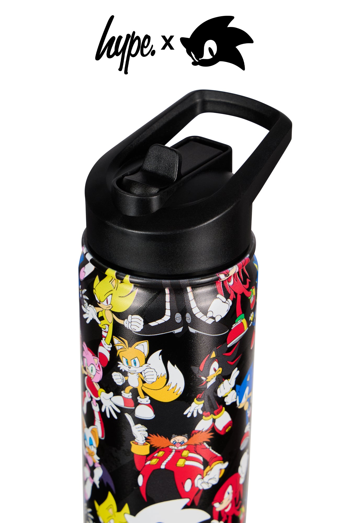 Hype x Sonic The Hedgehog™ Multi Sonic Group Backpack, Lunch Bag, Bottle & Pencil Case Bundle