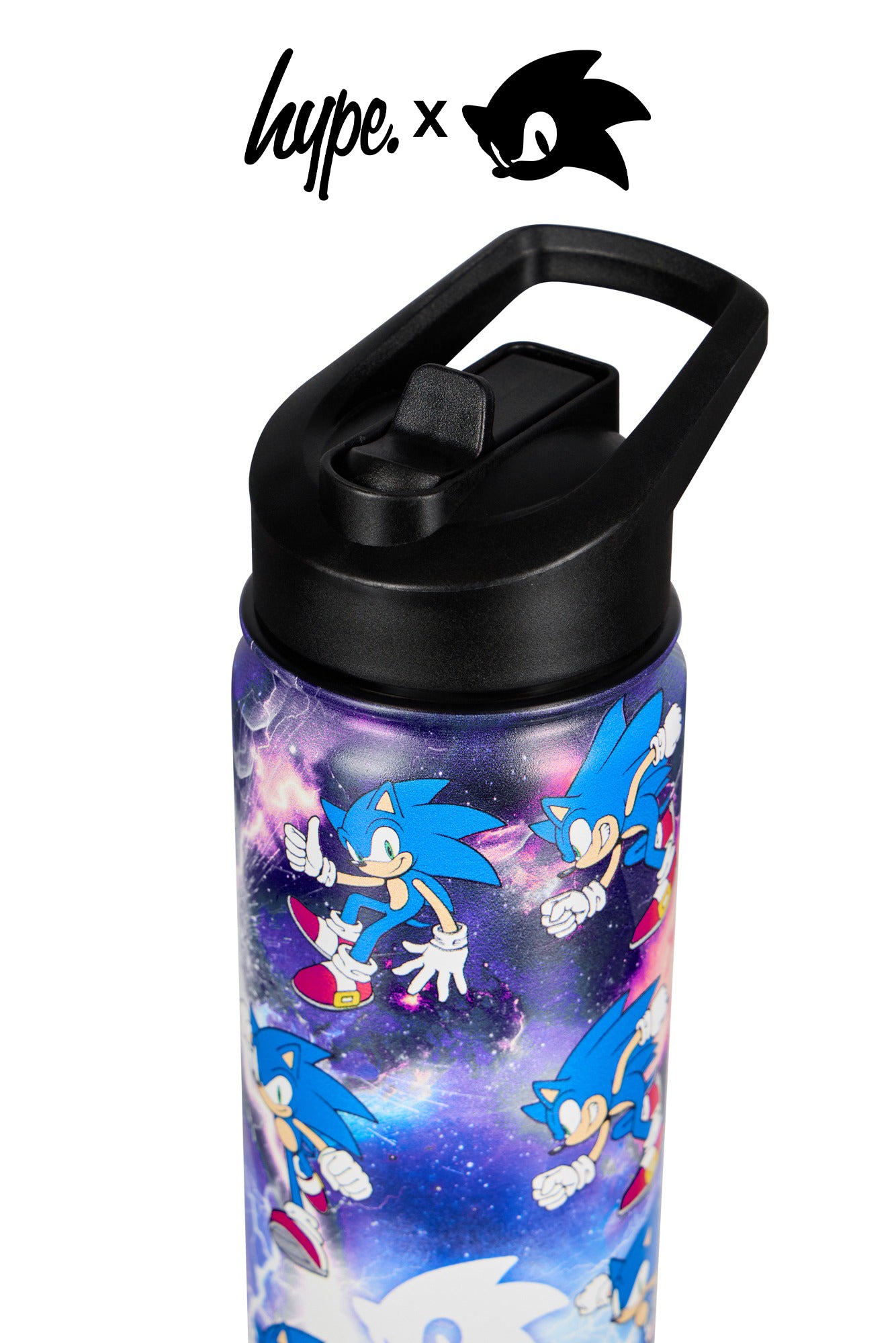 Hype x Sonic The Hedgehog™ Blue Sonic Backpack, Lunch Bag, Bottle & Pencil Case Bundle