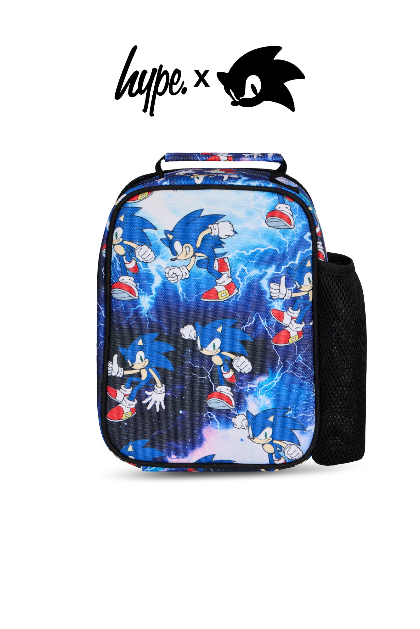 Hype x Sonic The Hedgehog™ Blue Sonic Backpack, Lunch Bag, Bottle & Pencil Case Bundle