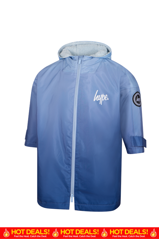Hype Kids Blue Ombre Changing Robe