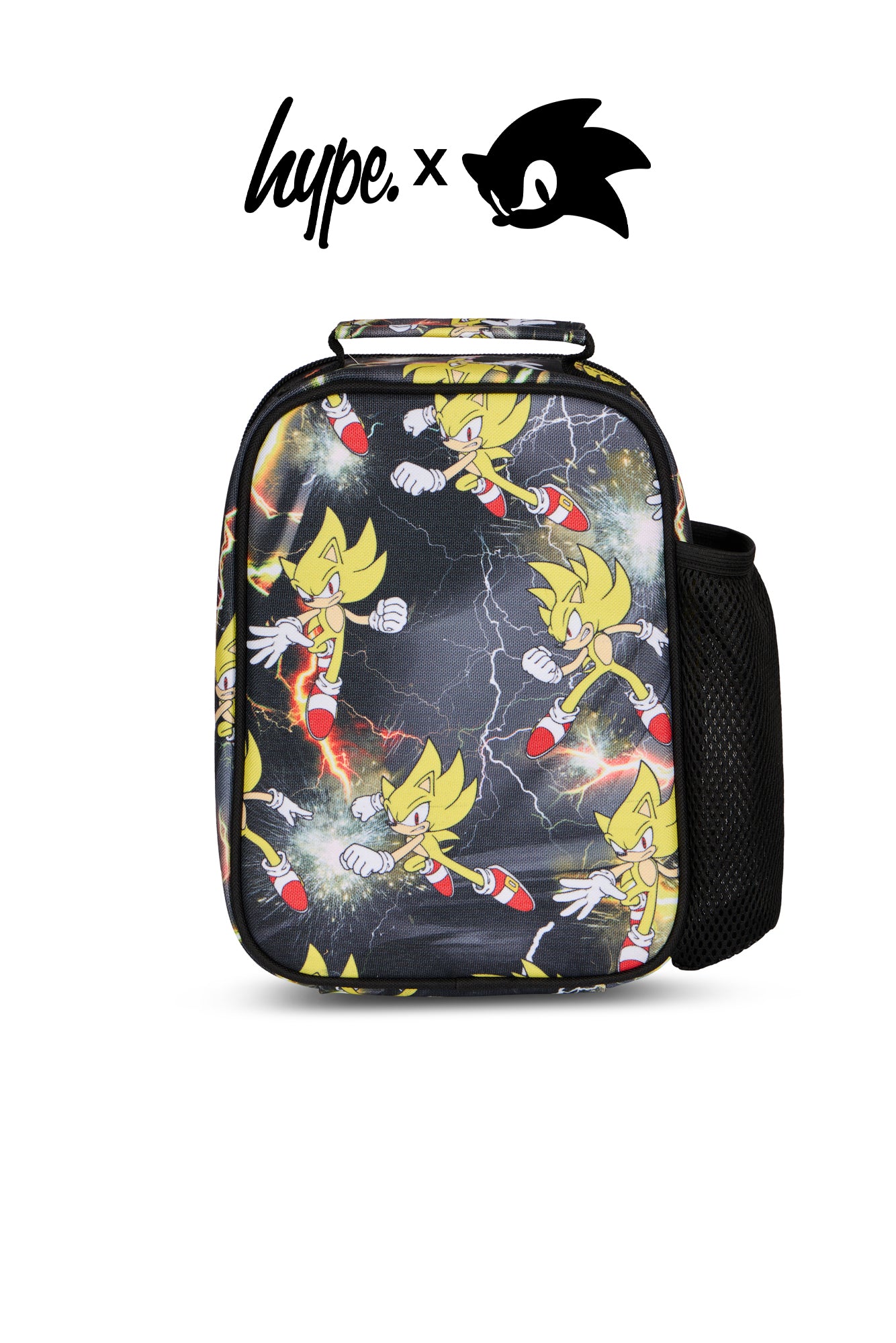 Hype x Sonic The Hedgehog™ Yellow Super Sonic Backpack, Lunch Bag & Bottle Bundle