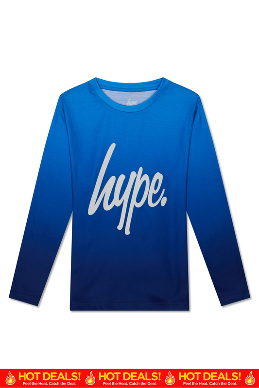 Hype Boys Blue Fade Pyjama Set