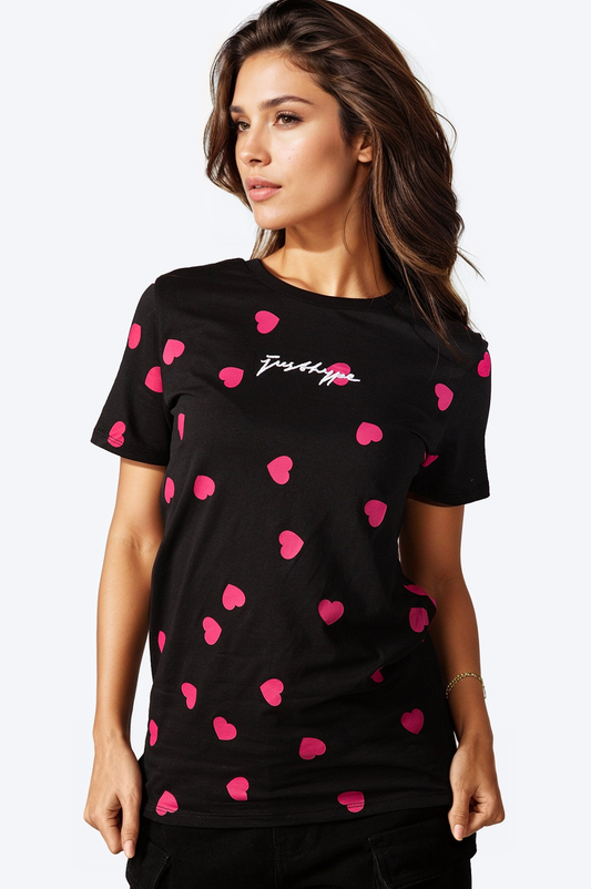 Heart online shirt womens