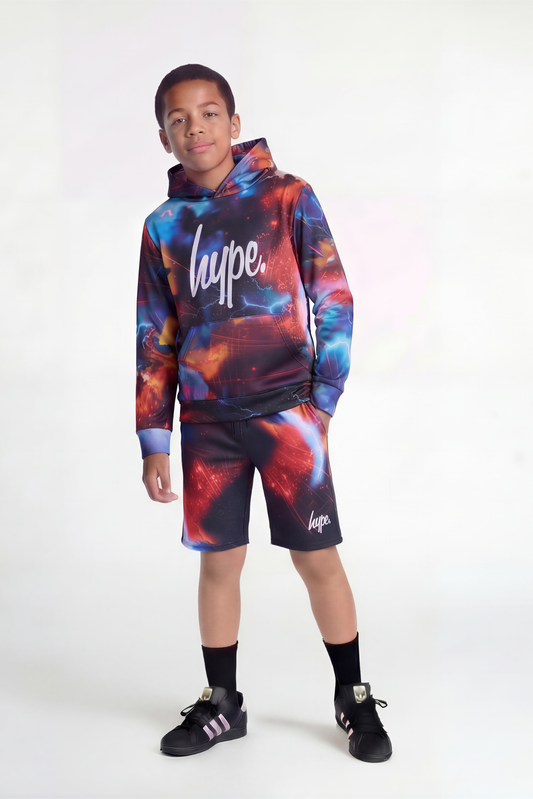 Hype Boys Black Constellation Hoodie