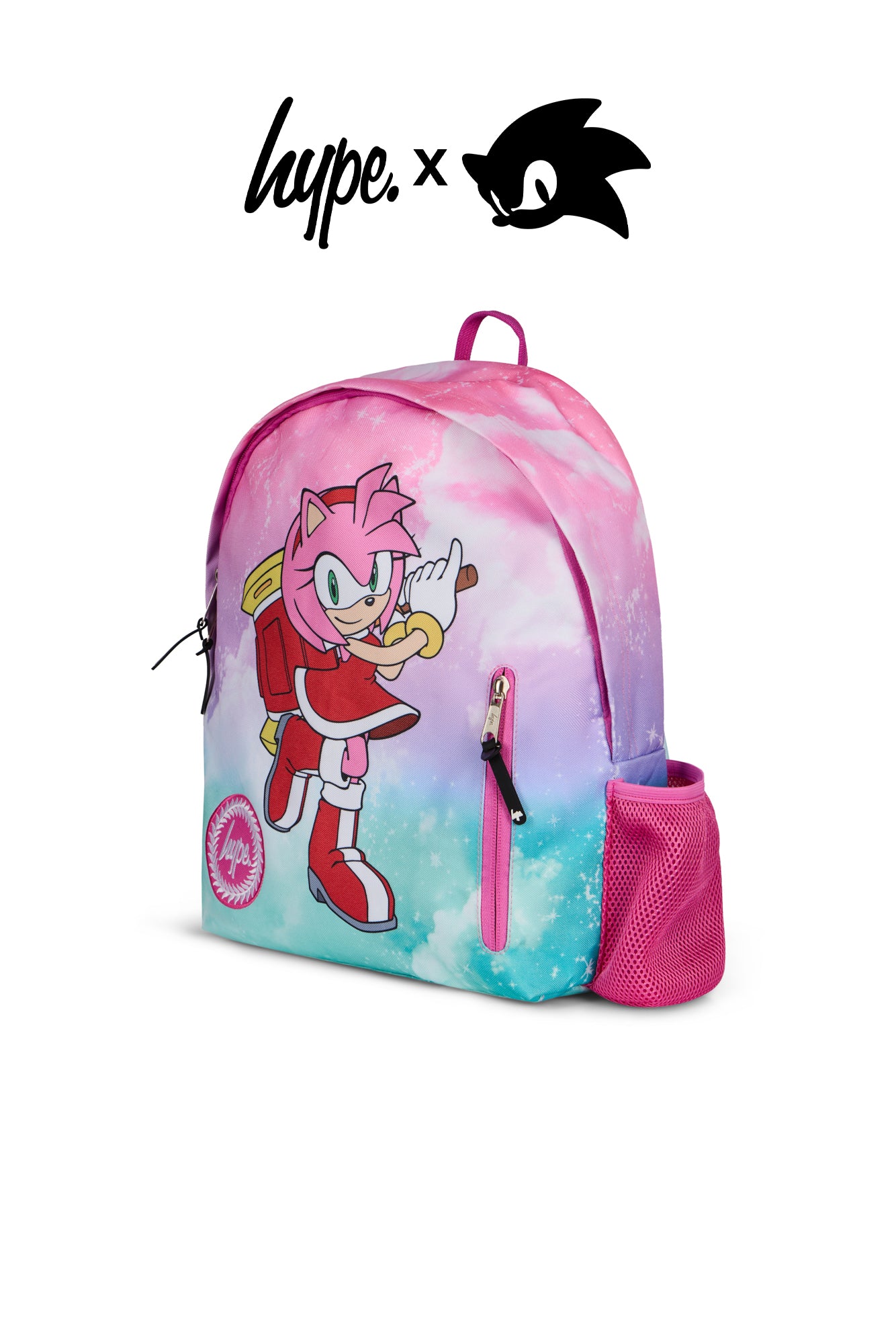 Hype x Sonic The Hedgehog™ Pink Have No Fear Backpack