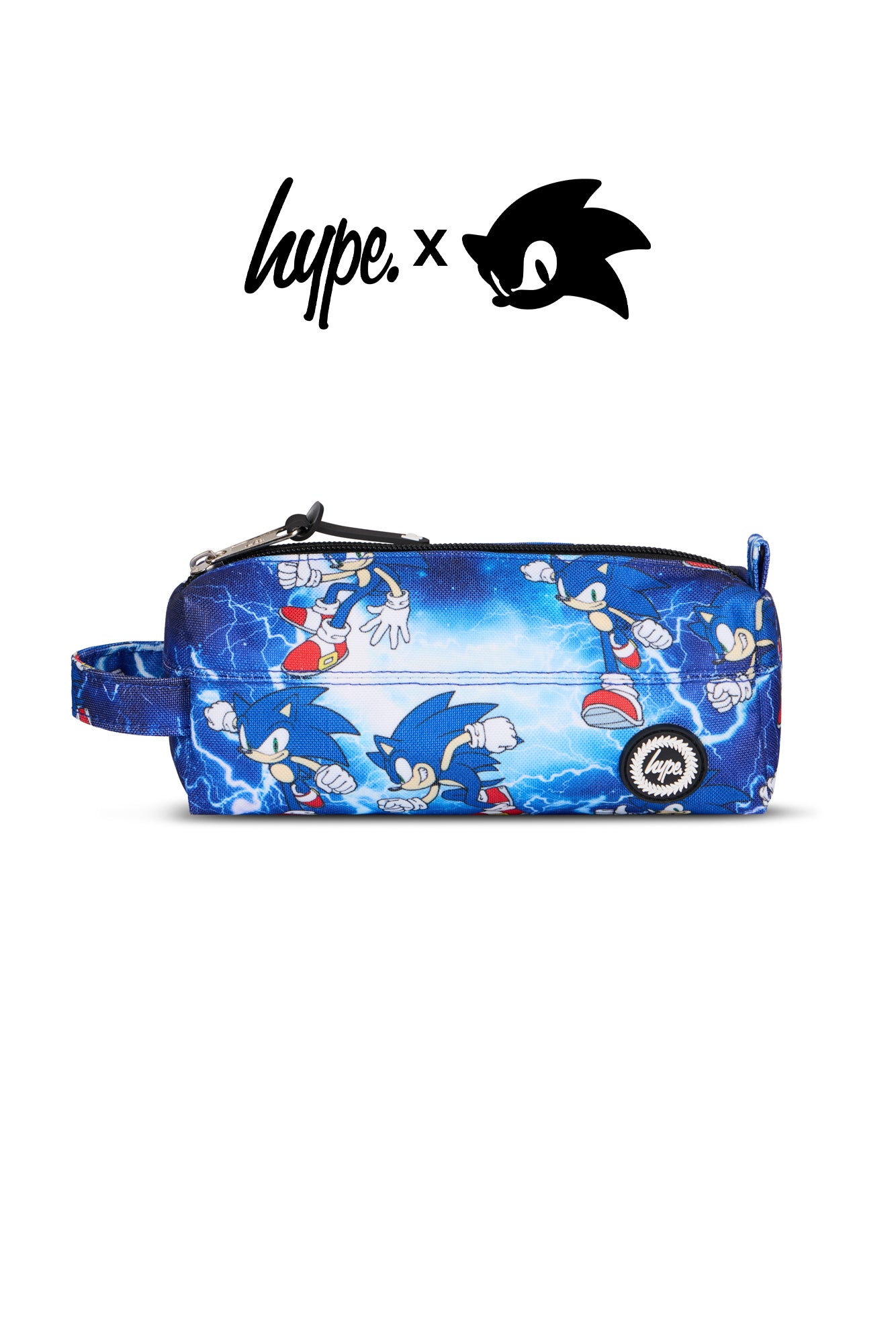 Hype x Sonic The Hedgehog™ Blue Sonic Backpack, Lunch Bag, Bottle & Pencil Case Bundle