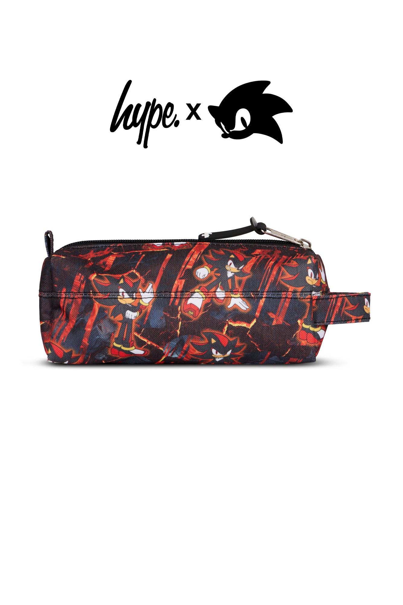 Hype x Sonic The Hedgehog™ Orange Shadow Pencil Case