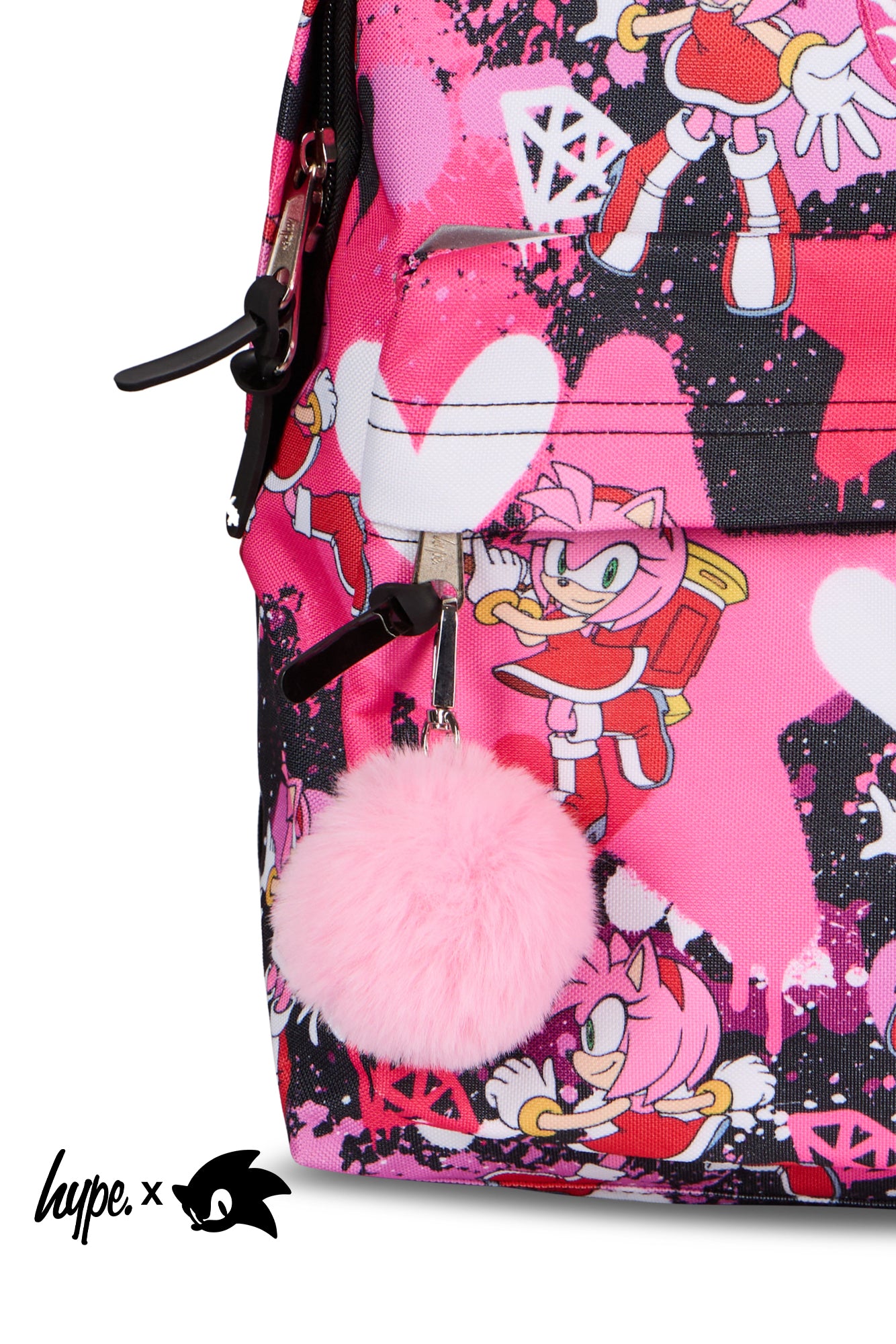 Hype x Sonic The Hedgehog™ Pink Amy Rose Backpack | Hype.