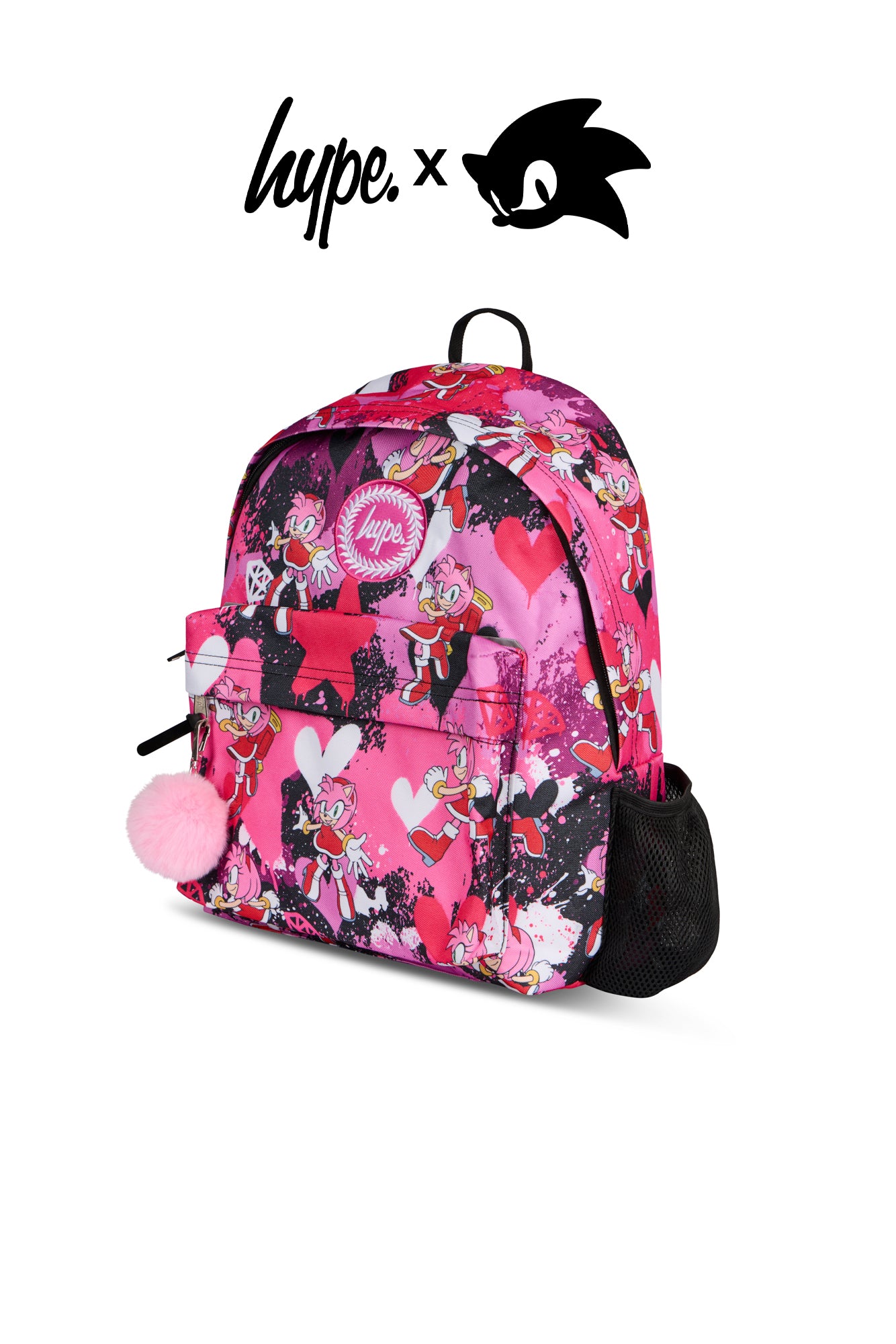 Hype x Sonic The Hedgehog™ Pink Amy Rose Backpack | Hype.