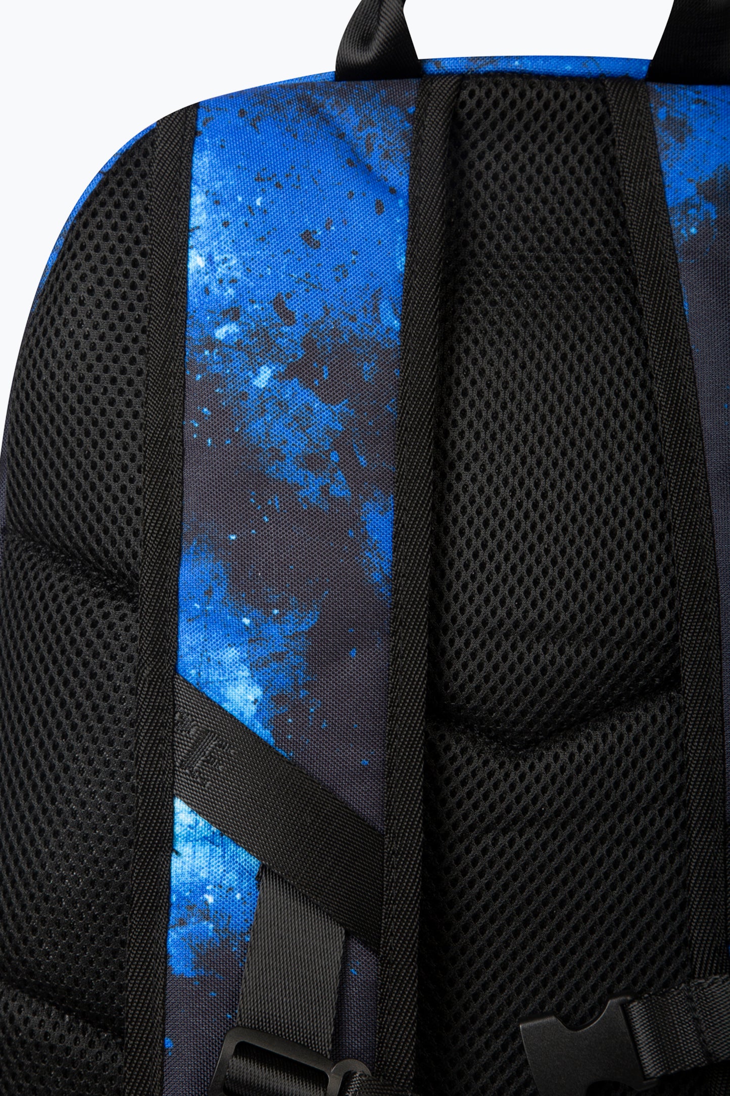 Hype Kids Black Blue Grunge Maxi Backpack