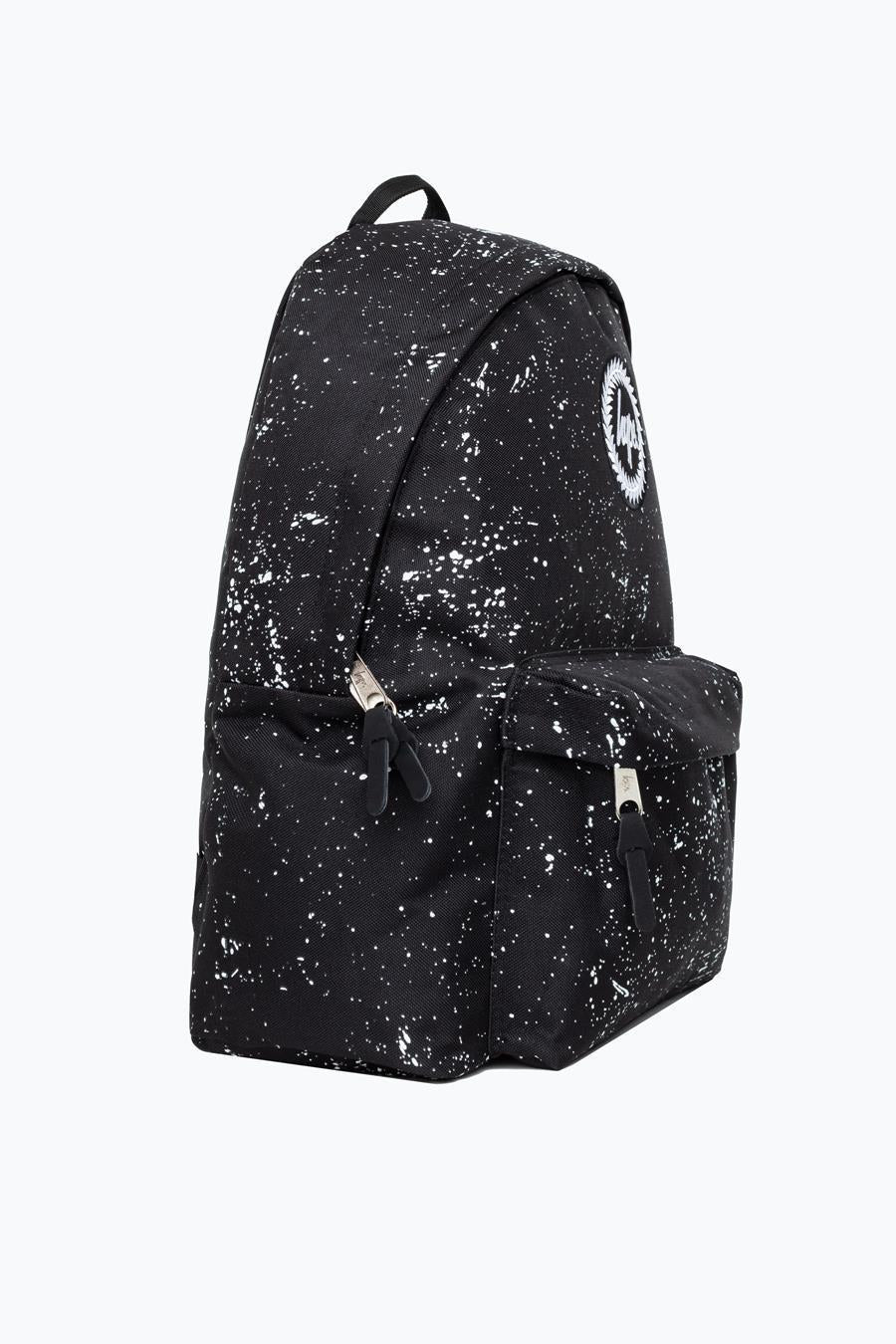 Hype retailer black speckle backpack