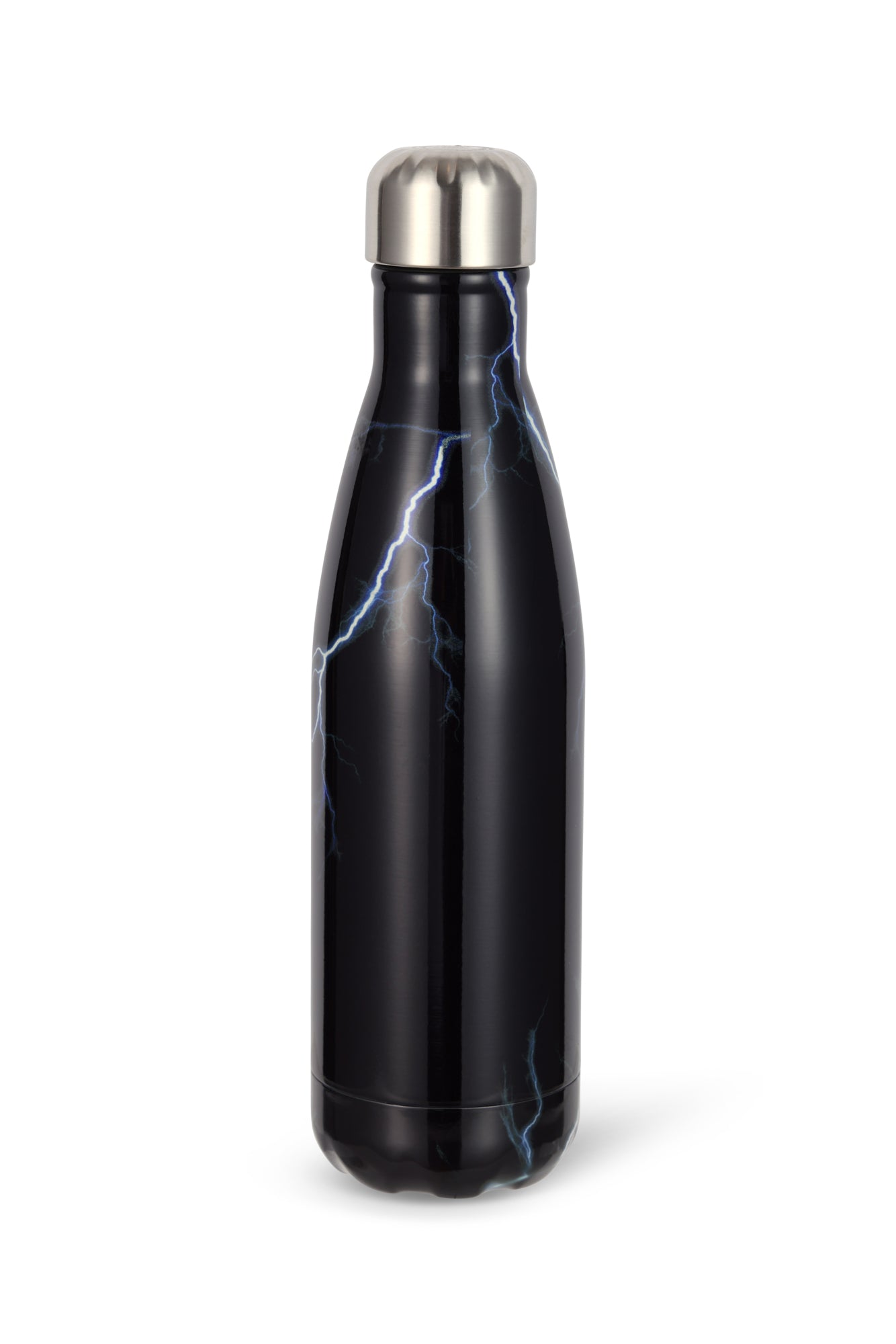 Hype Boys Black Lightning Thermal Water Bottle