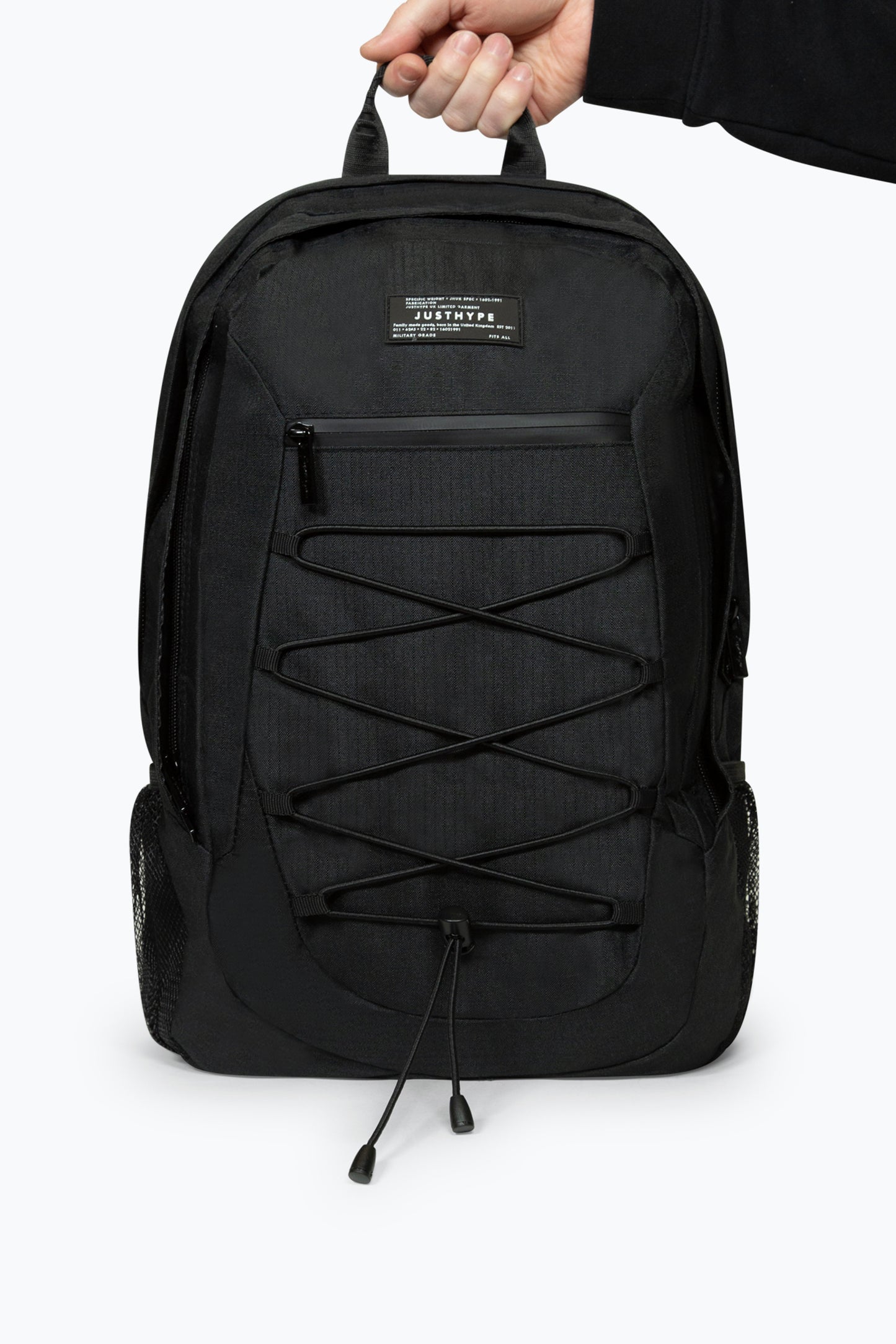 Hype Unisex Black Maxi Backpack