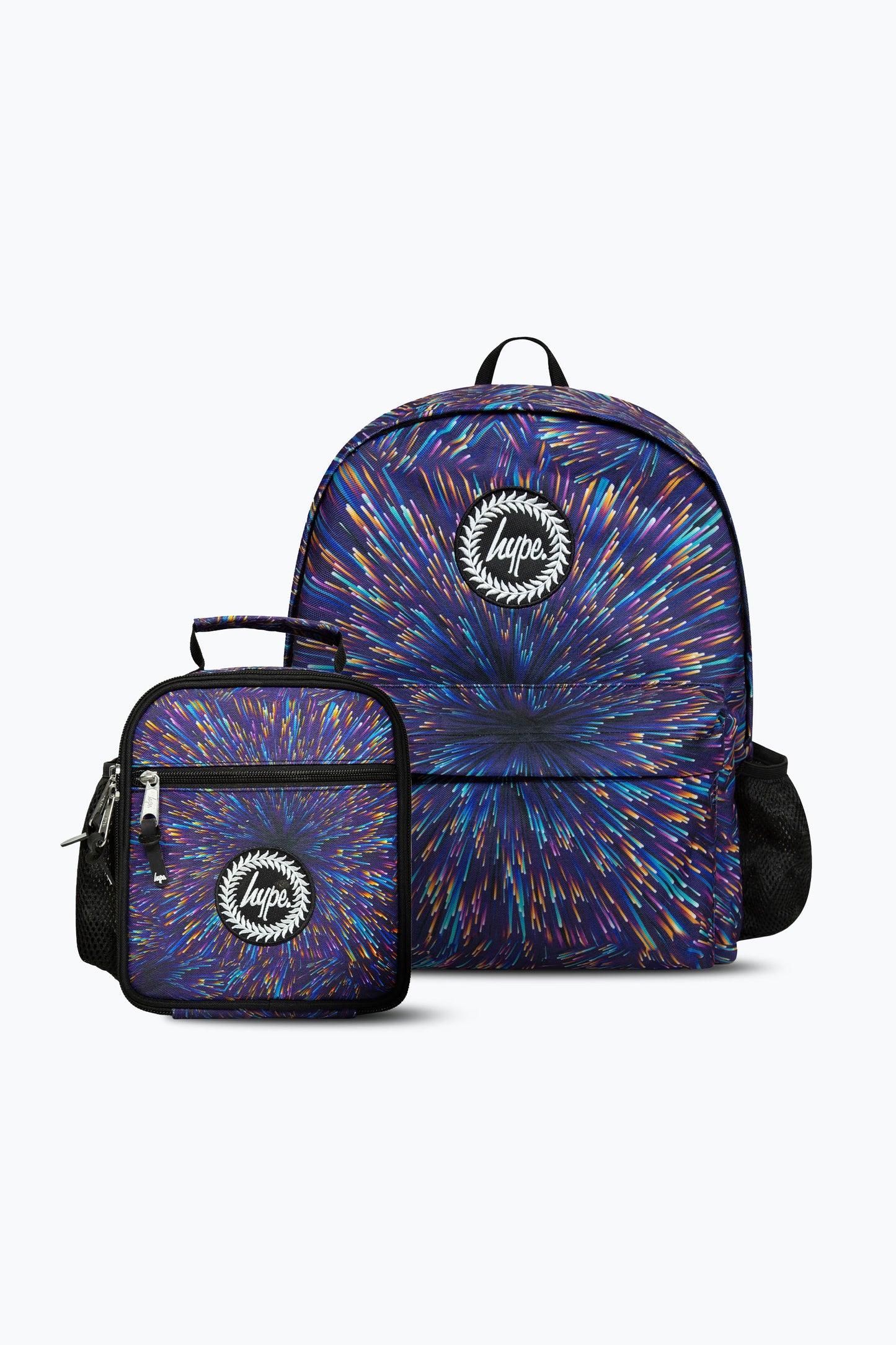 Hype Boys Multicoloured Lightspeed Backpack & Lunch Bag Bundle