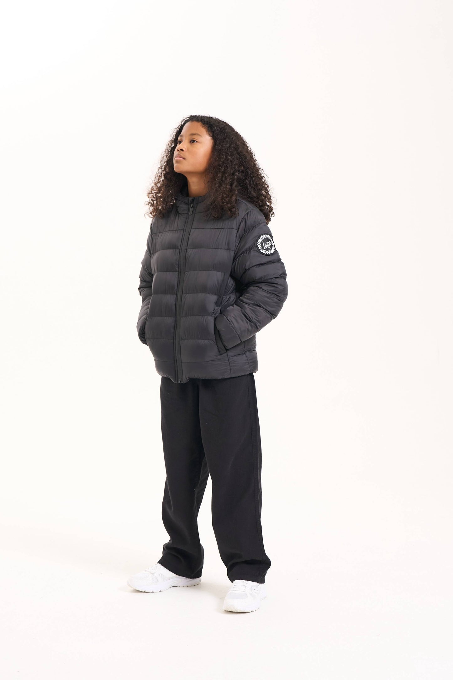 Hype Kids Black Padded Jacket