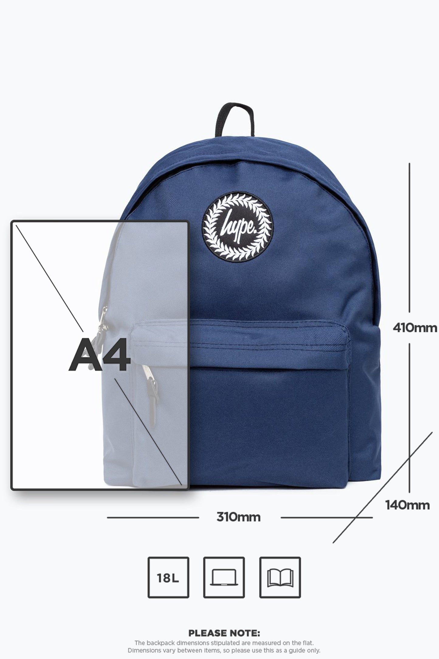 Hype Navy Backpack