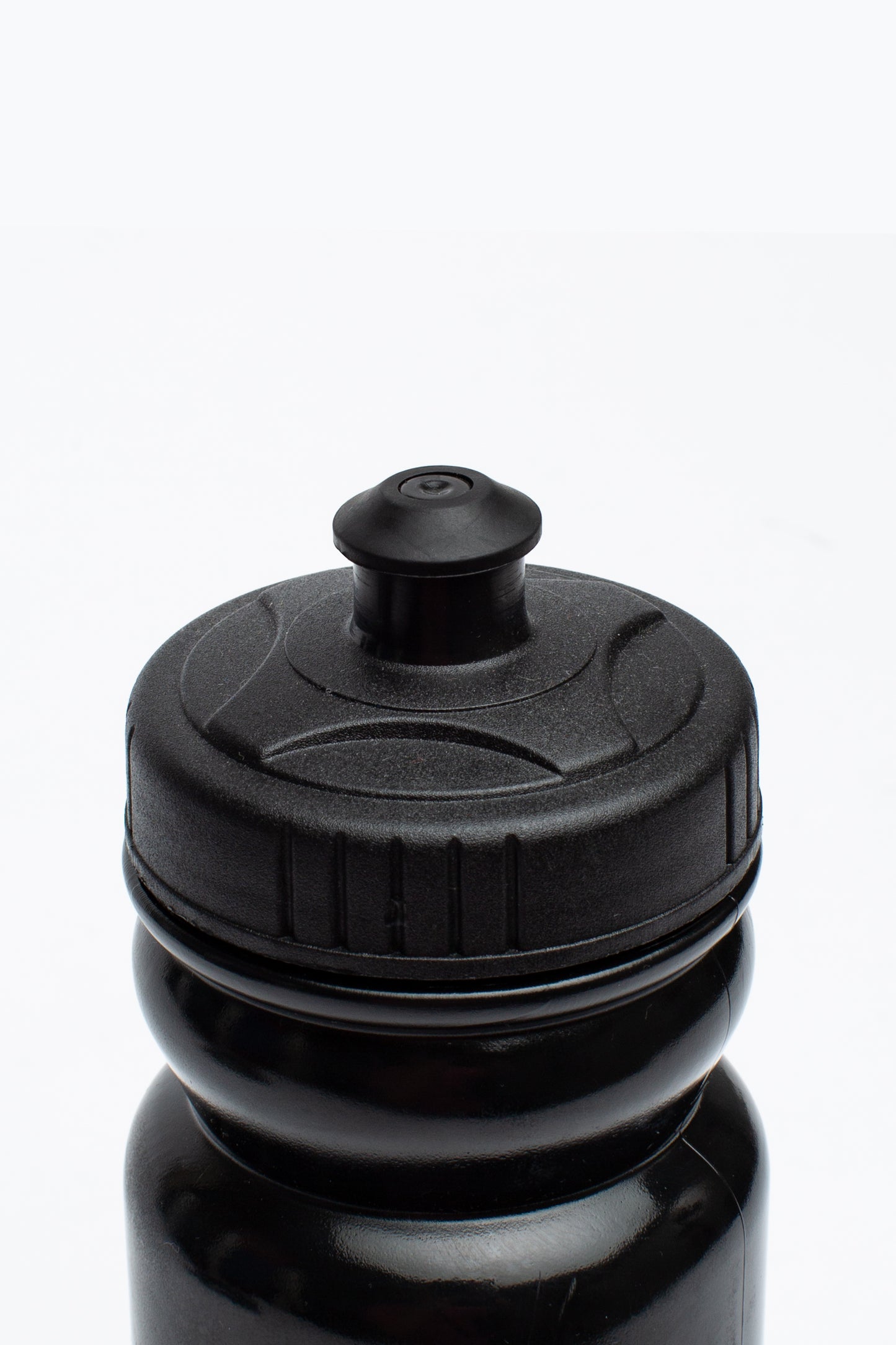 Hype Kids Black Plastic Water Bottle