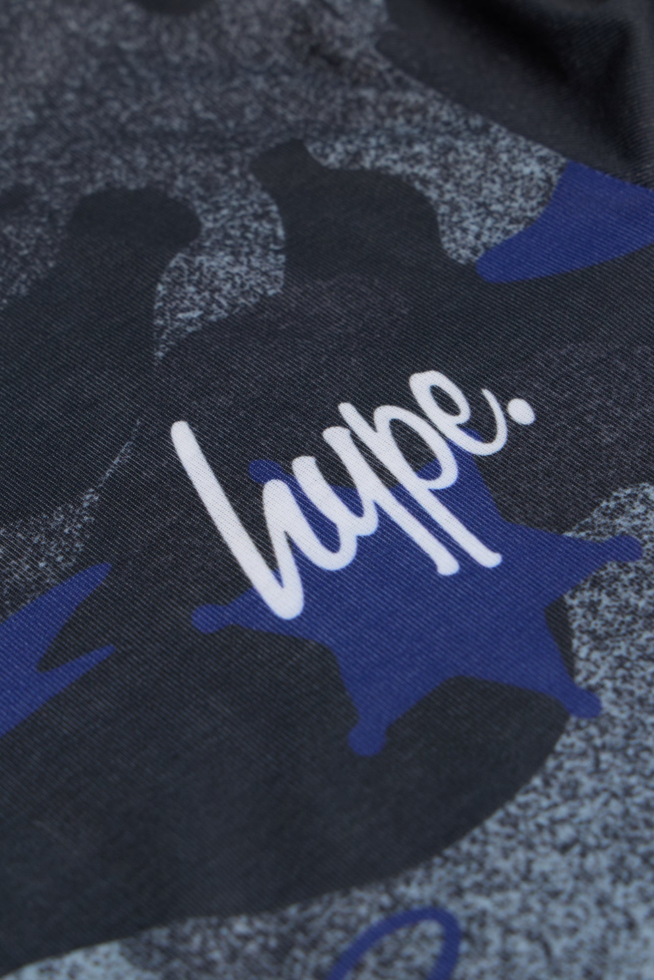 Hype Boys Black Cowboy Camo T-Shirt