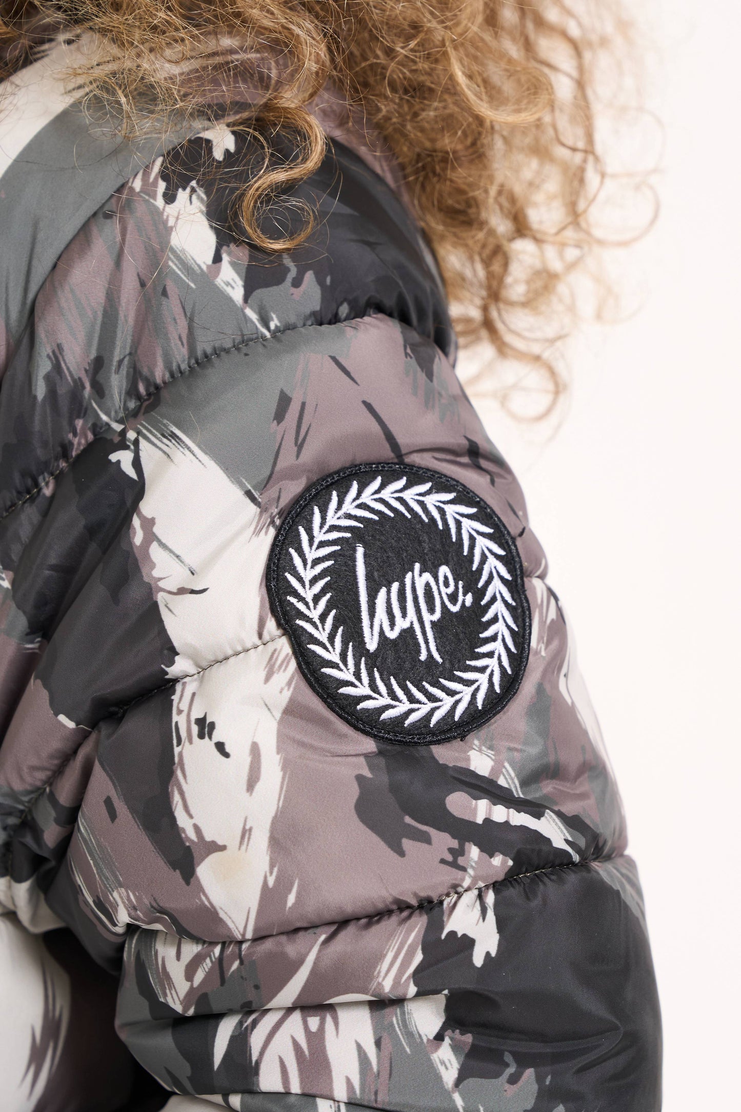 Hype Boys Camo Padded Jacket