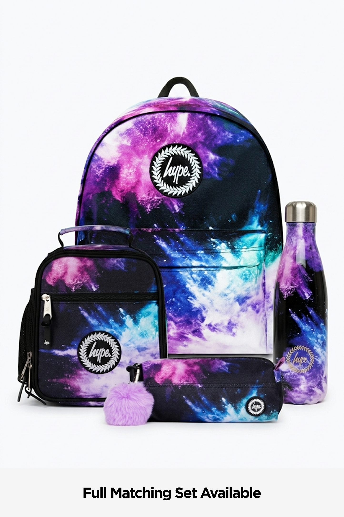 hype cosmic mini backpack Girls Iconic Chalk Dust Purple/Blue Backpack