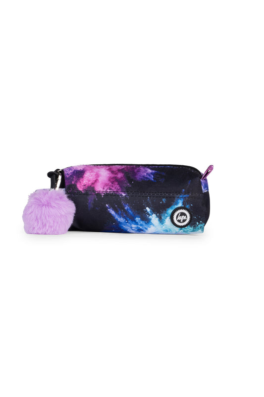 Hype Girls Purple/Teal Chalk Dust Pencil Case