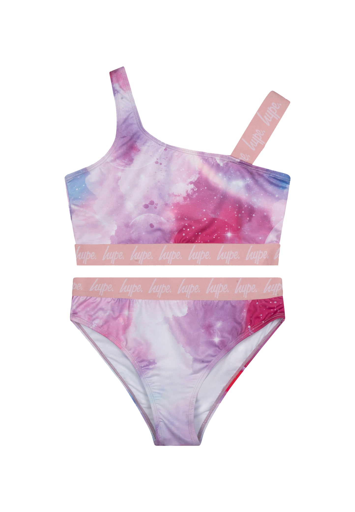 Hype Girls Pink Space Swimsuit