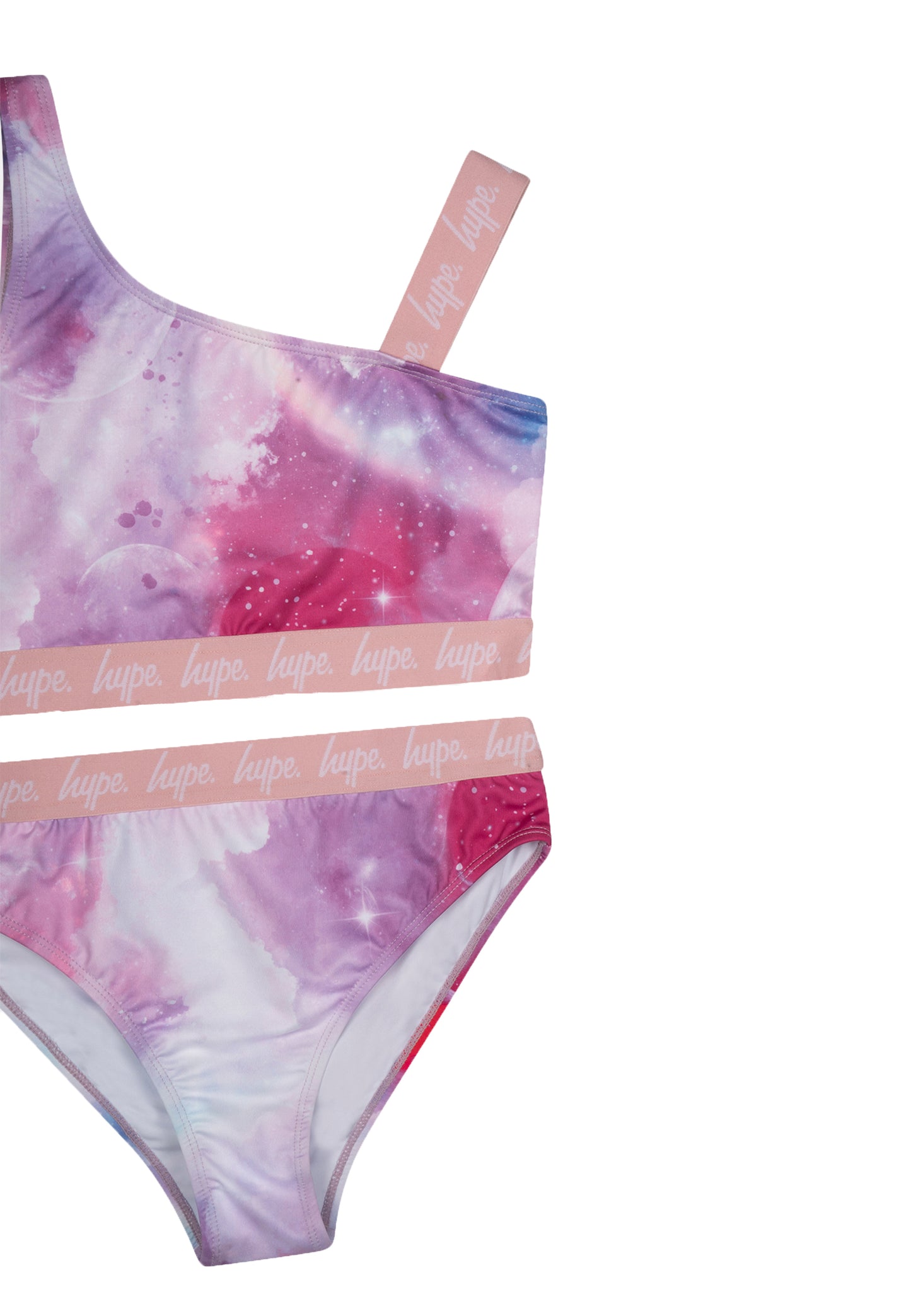 Hype Girls Pink Space Swimsuit