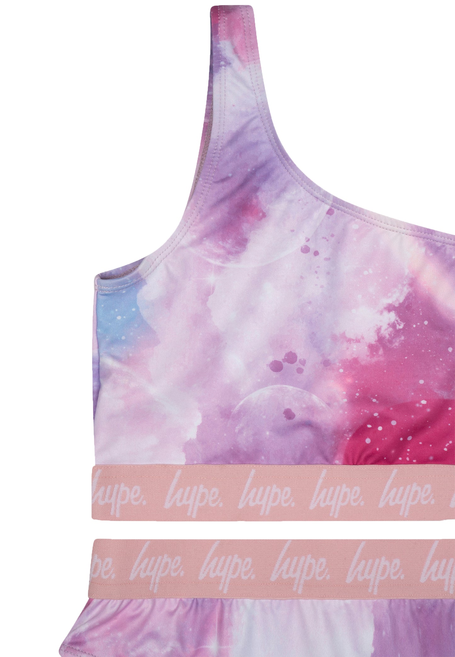 Hype Girls Pink Space Swimsuit