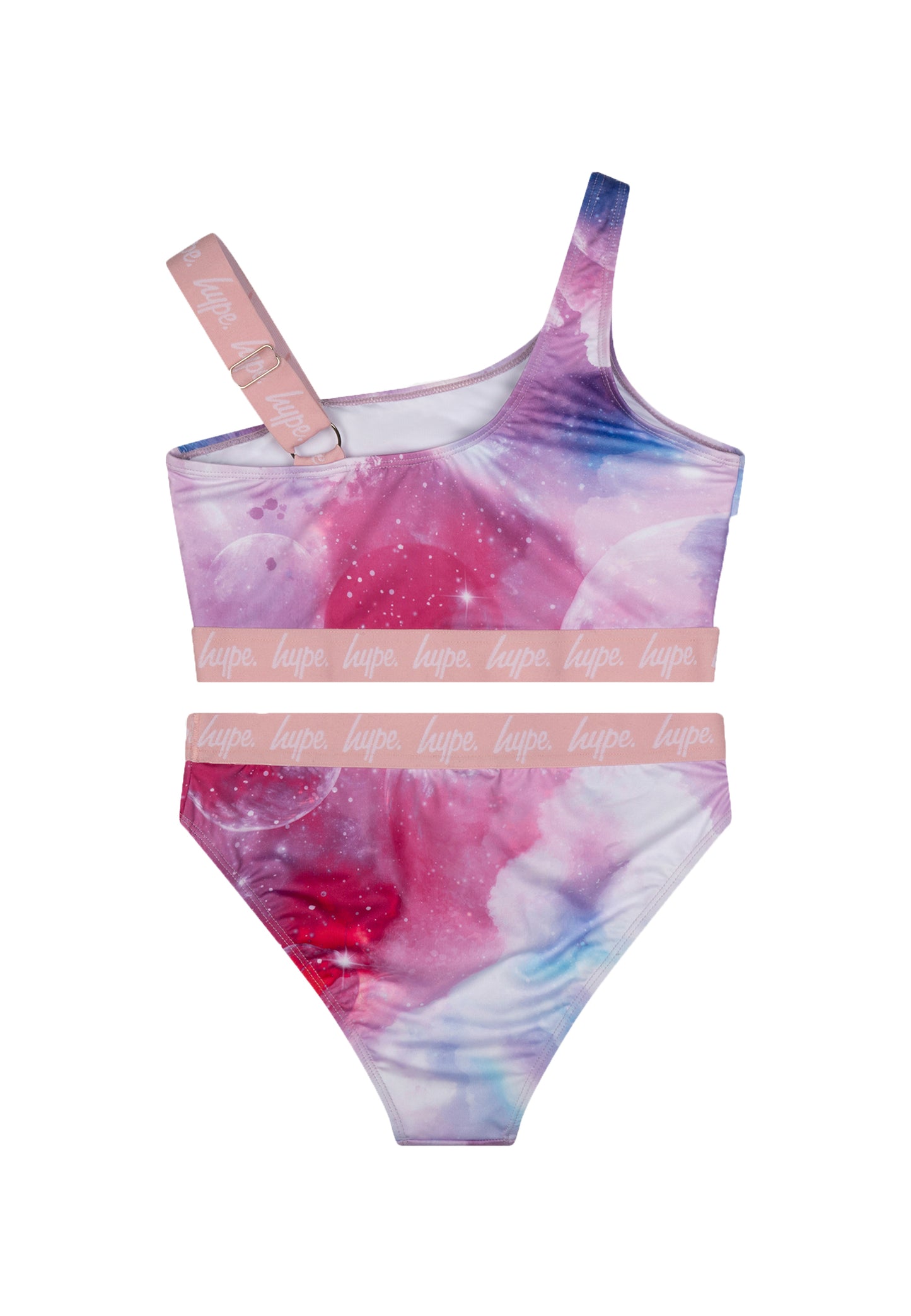 Hype Girls Pink Space Swimsuit