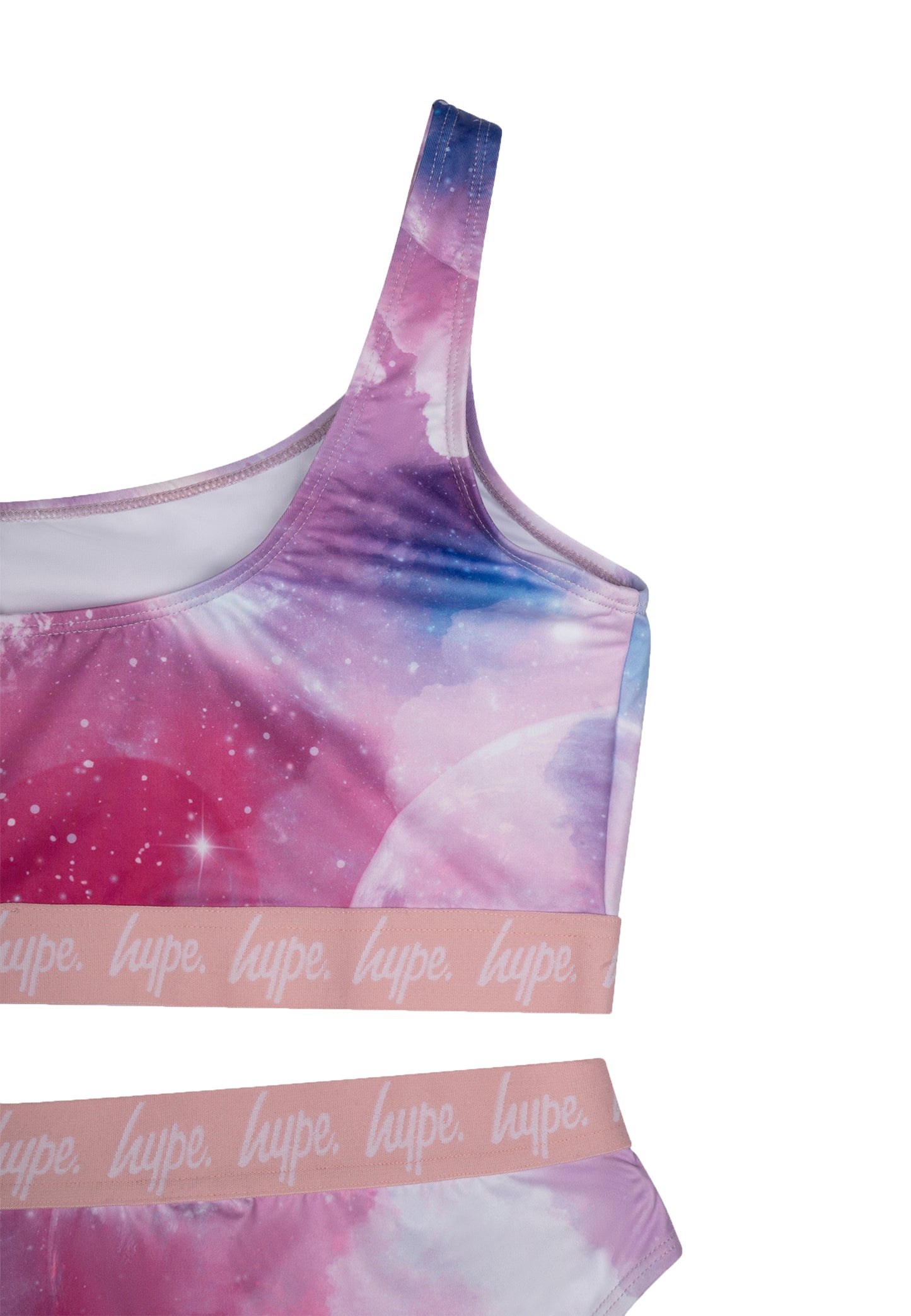 Hype Girls Pink Space Swimsuit