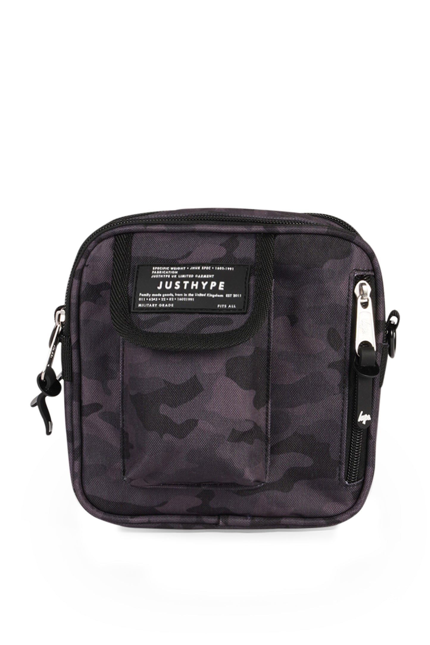 Hype Boys Black Tech Camo Camera Bag