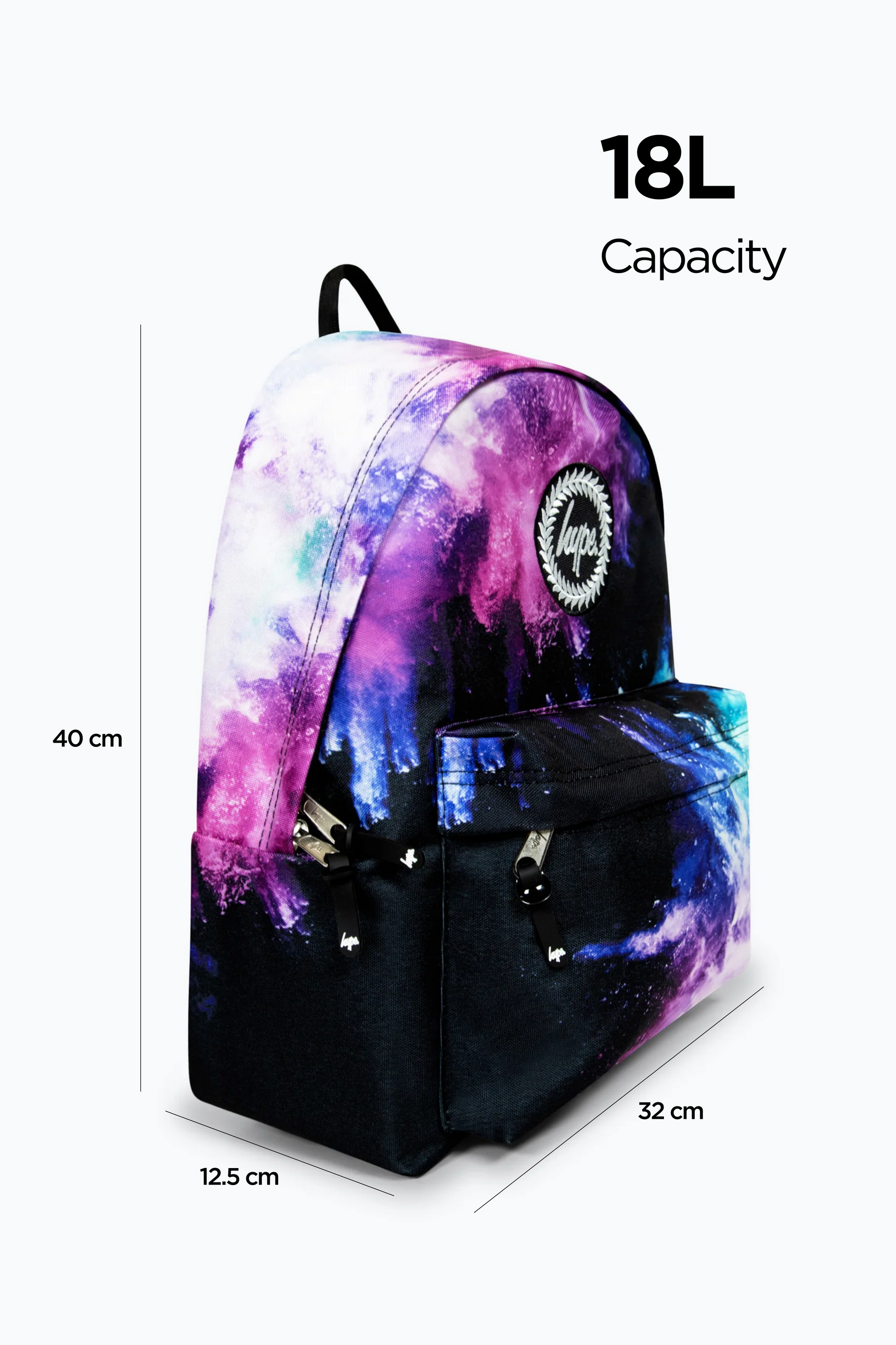 hype cosmic mini backpack Girls Iconic Chalk Dust Purple/Blue Backpack