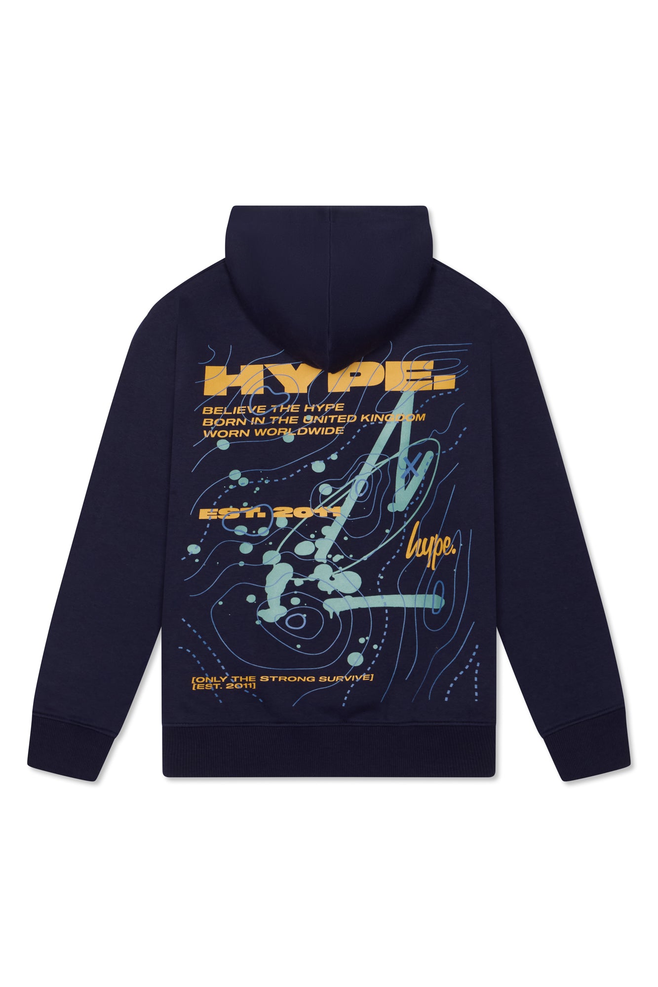 Hype Boys Navy Explore Hoodie