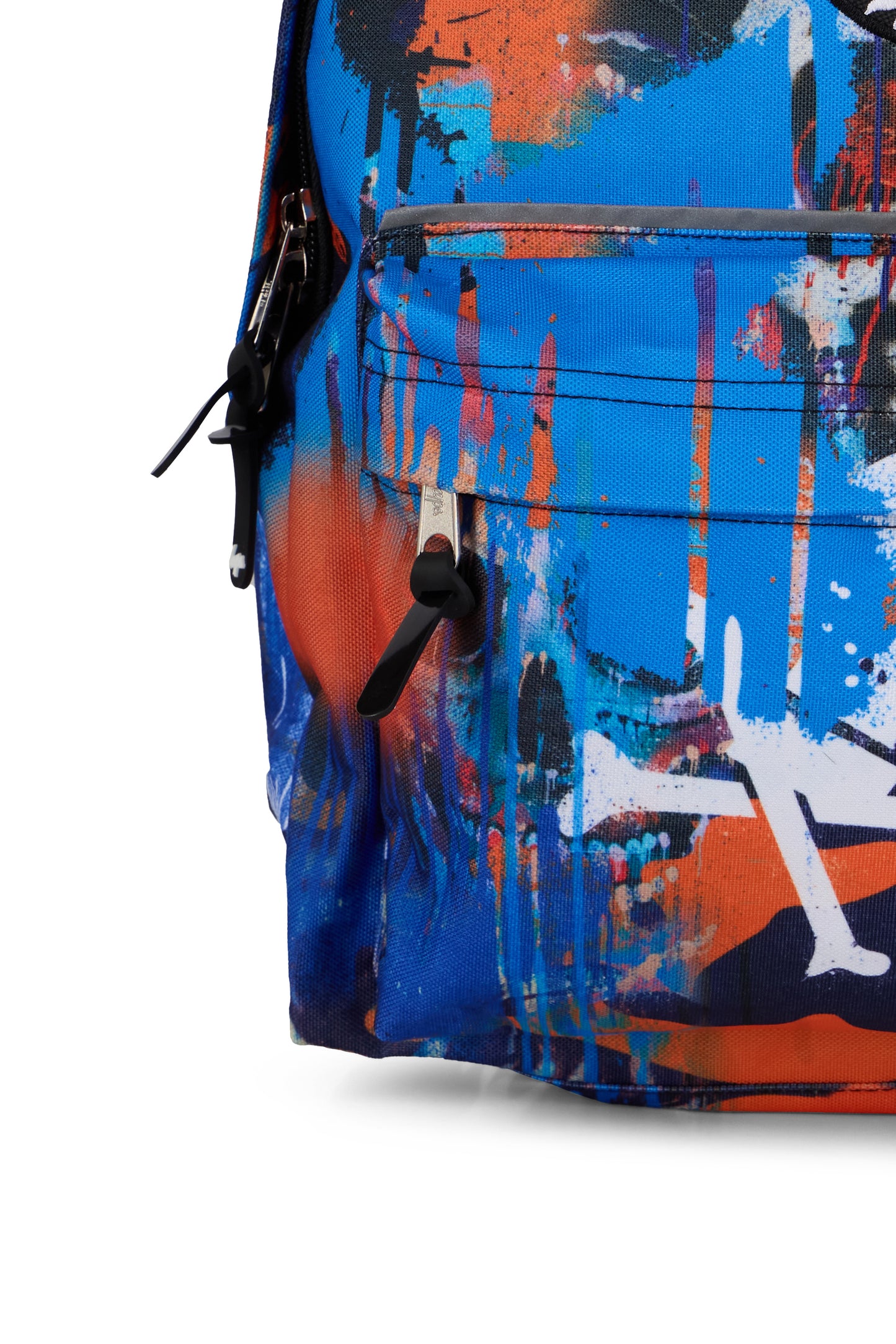 Hype Boys Multi Graffiti Skull Backpack