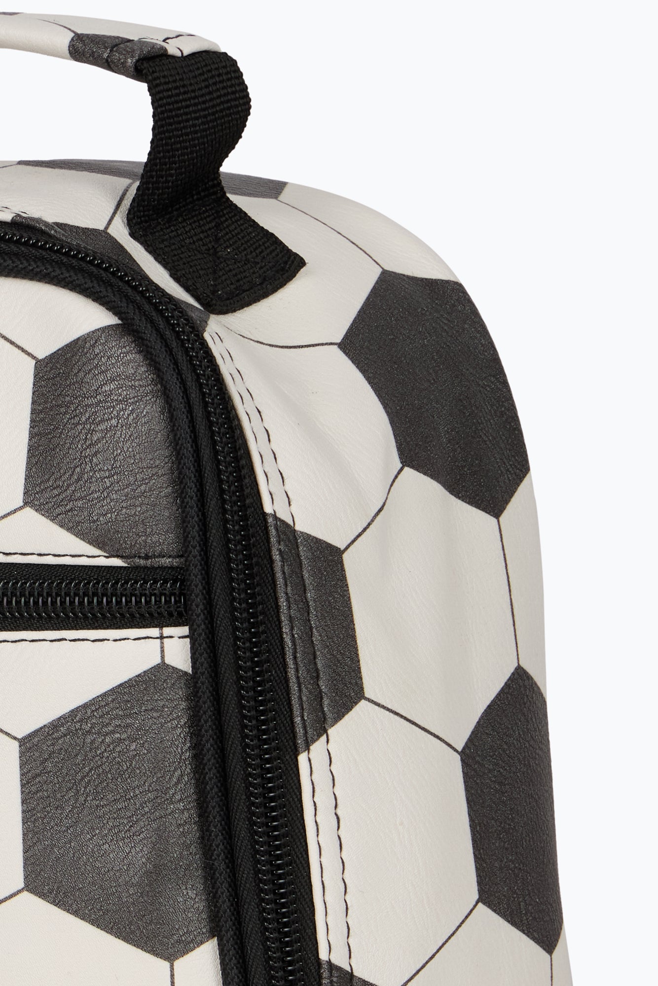 Hype Boys Black/White Football Lunch Bag